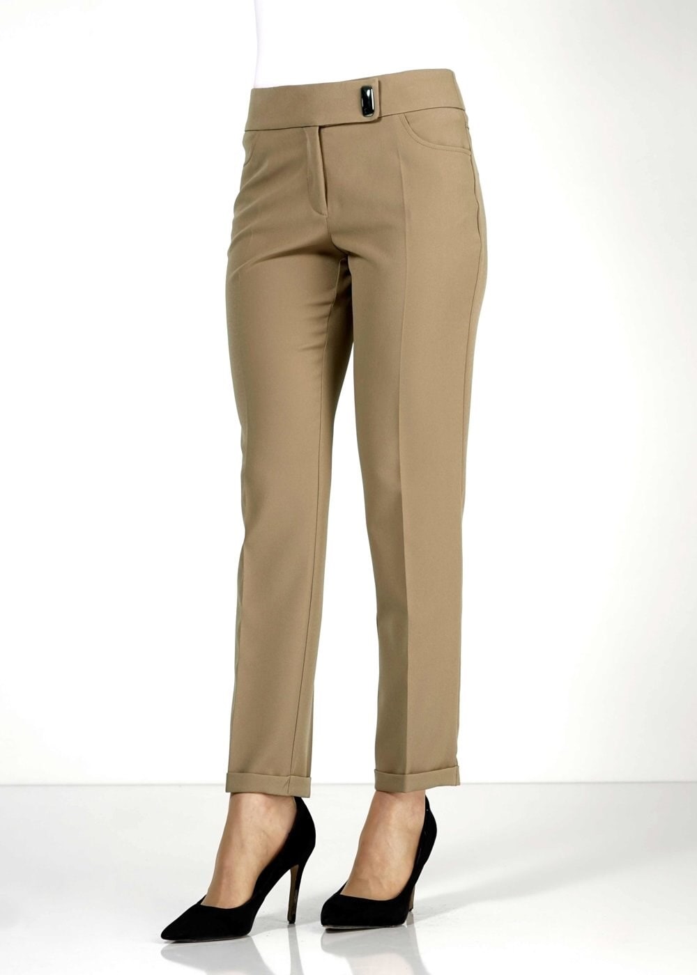 Tesettür giyim BEJ KLASİK PANTOLON 7880 