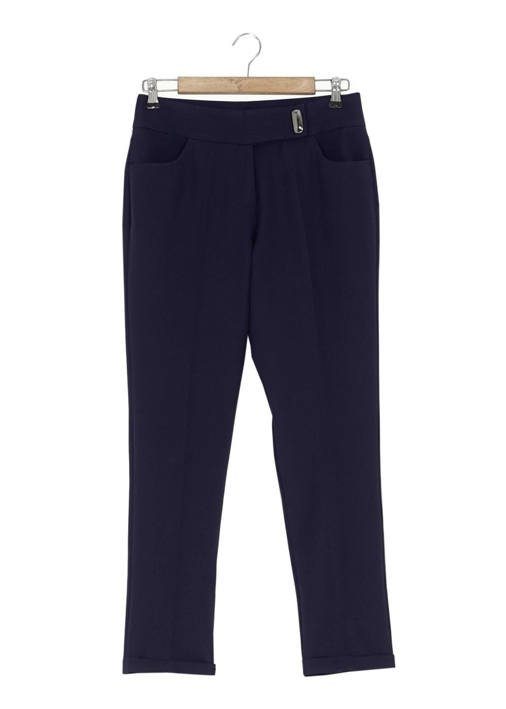 Tesettür giyim LACİVERT KLASİK PANTOLON 7880 