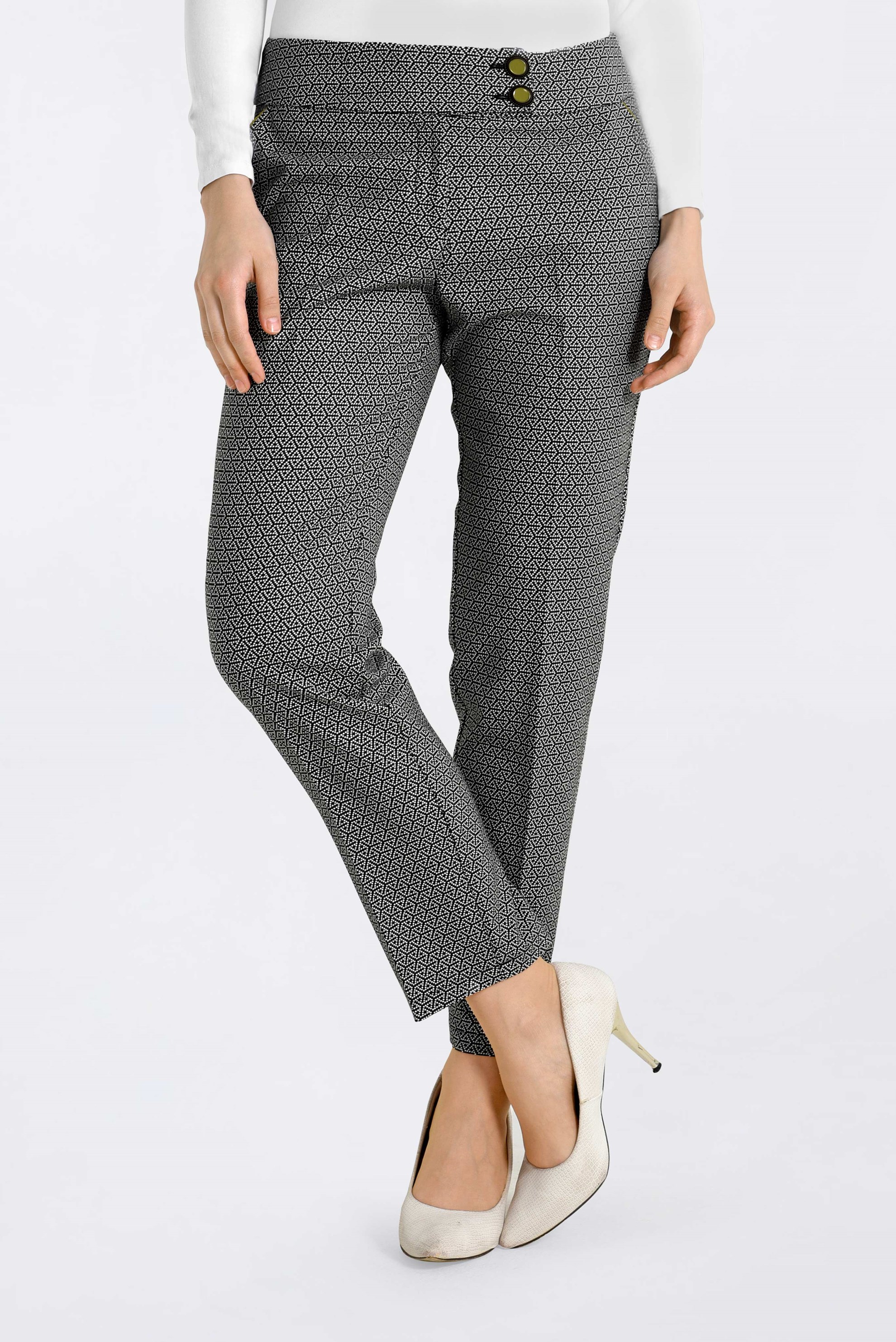 Tesettür giyim SİYAH KLASİK KESİM PANTOLON 7881 