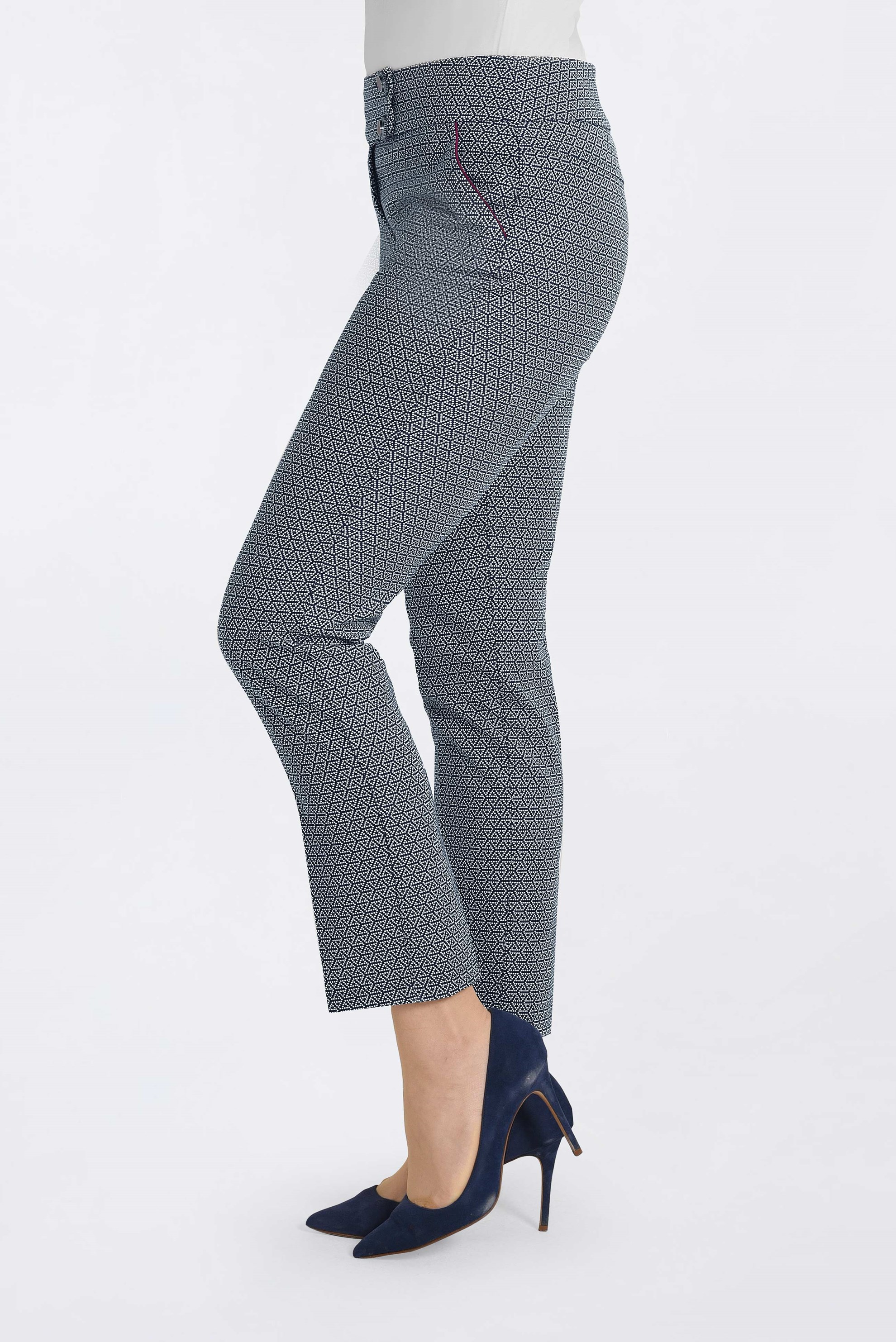 Tesettür giyim LACİVERT KLASİK KESİM PANTOLON 7881 