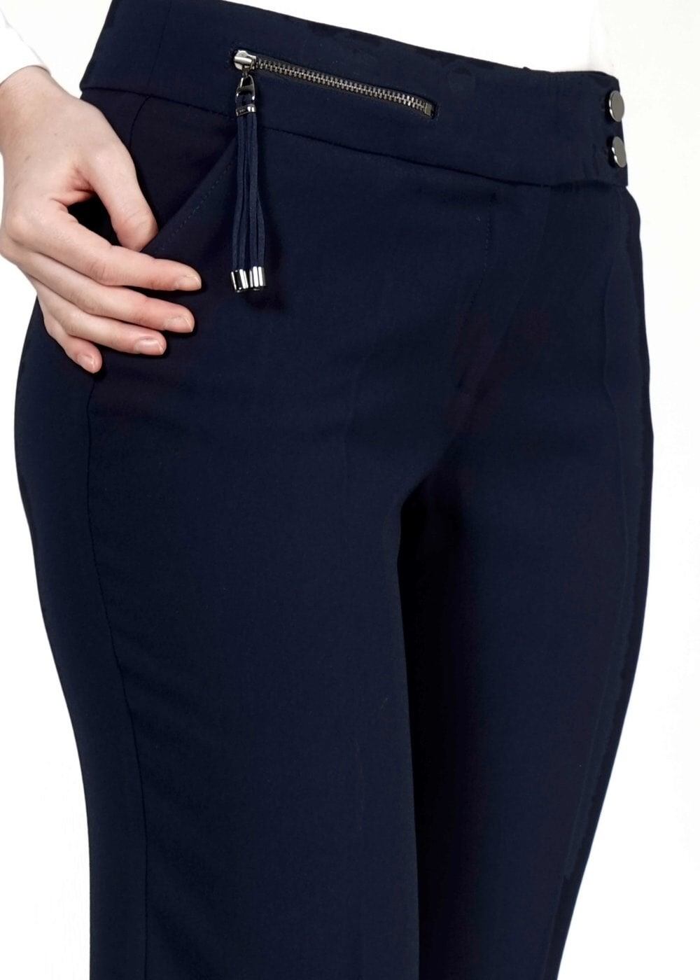 Tesettür giyim LACİVERT KLASİK KESİM PANTOLON 7887 