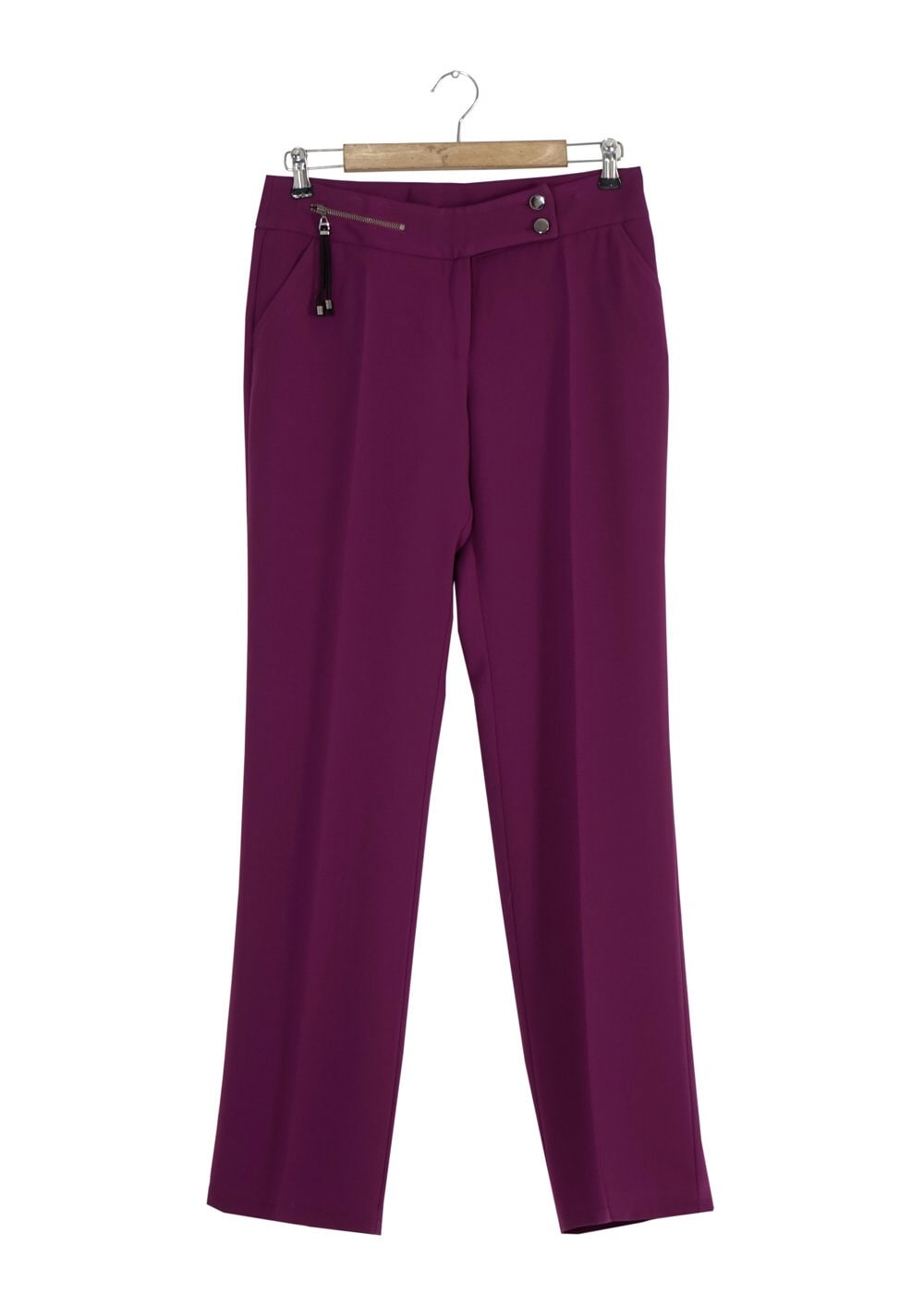 Tesettür giyim MOR KLASİK KESİM PANTOLON 7887 