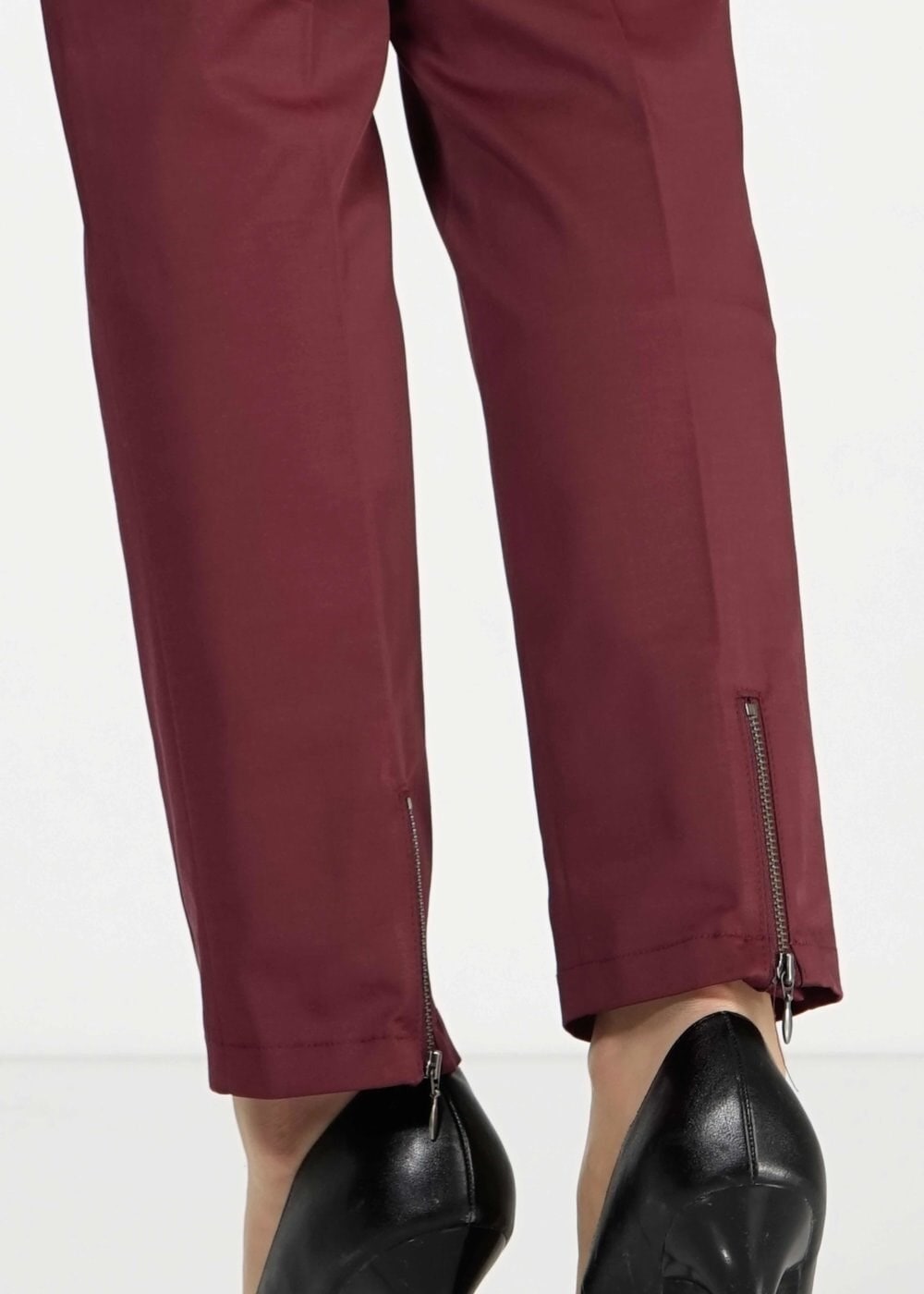 Tesettür giyim BORDO KLASİK PANTOLON 7897 