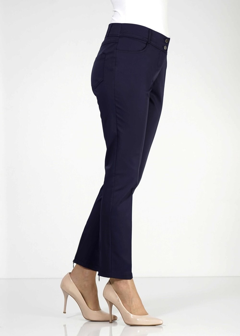 Tesettür giyim LACİVERT KLASİK PANTOLON 7897 