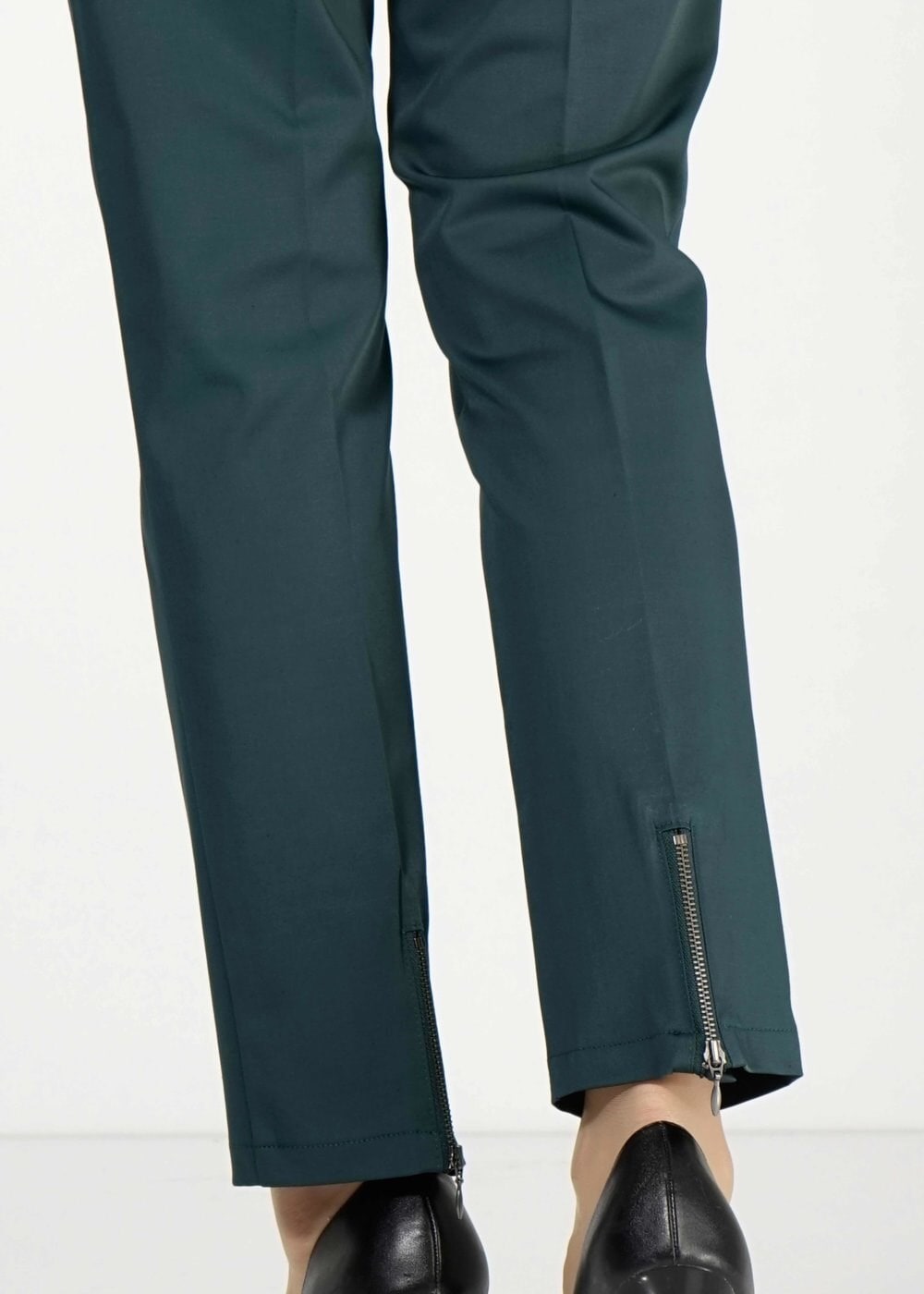 Tesettür giyim YEŞİL KLASİK PANTOLON 7897 