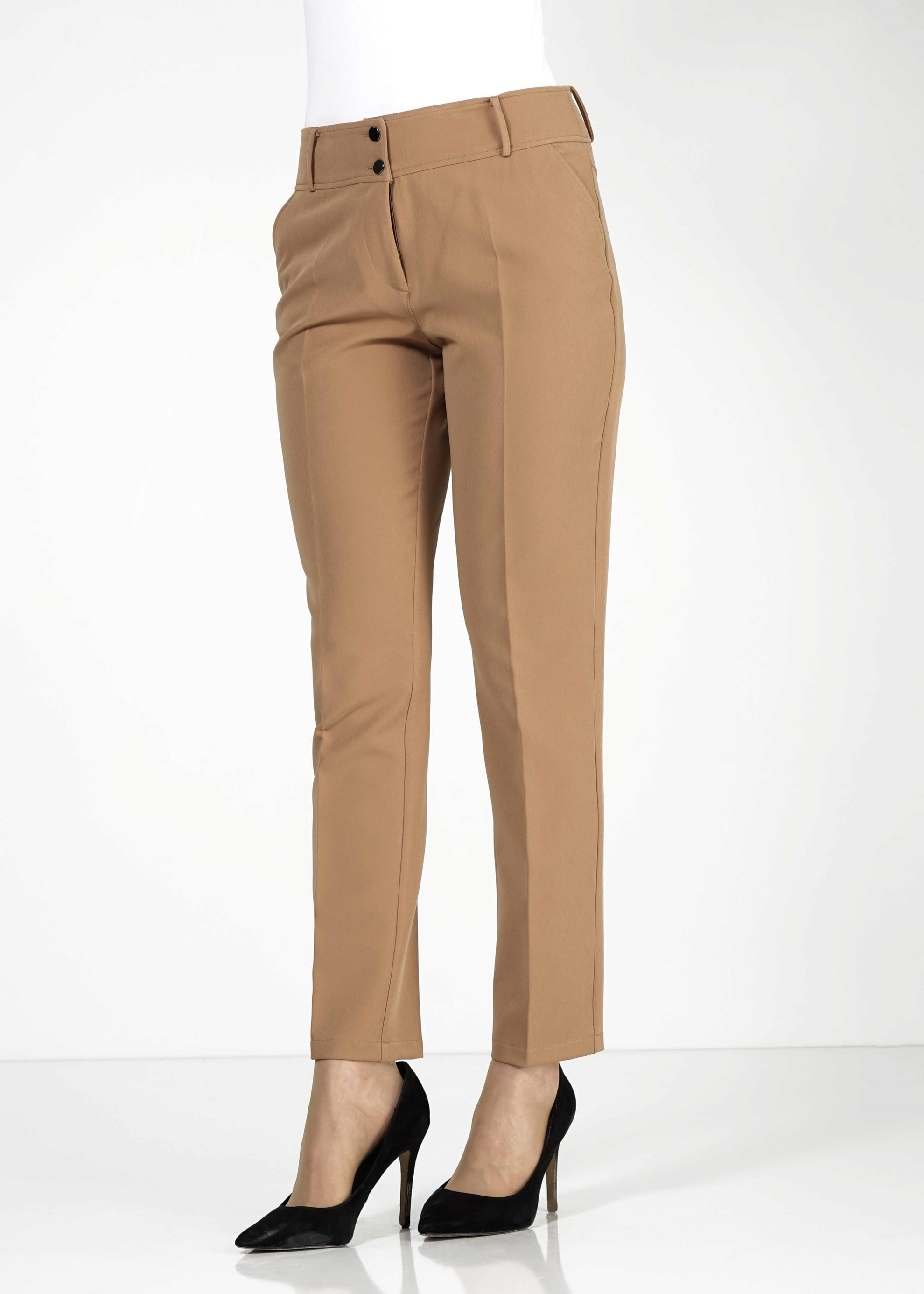 Tesettür giyim KAHVE 7898 PANTOLON