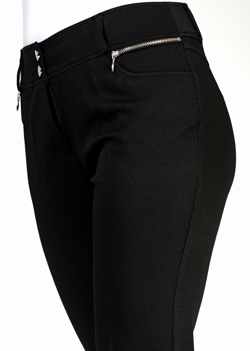 Tesettür giyim SİYAH BORU PAÇA PANTOLON 7899 