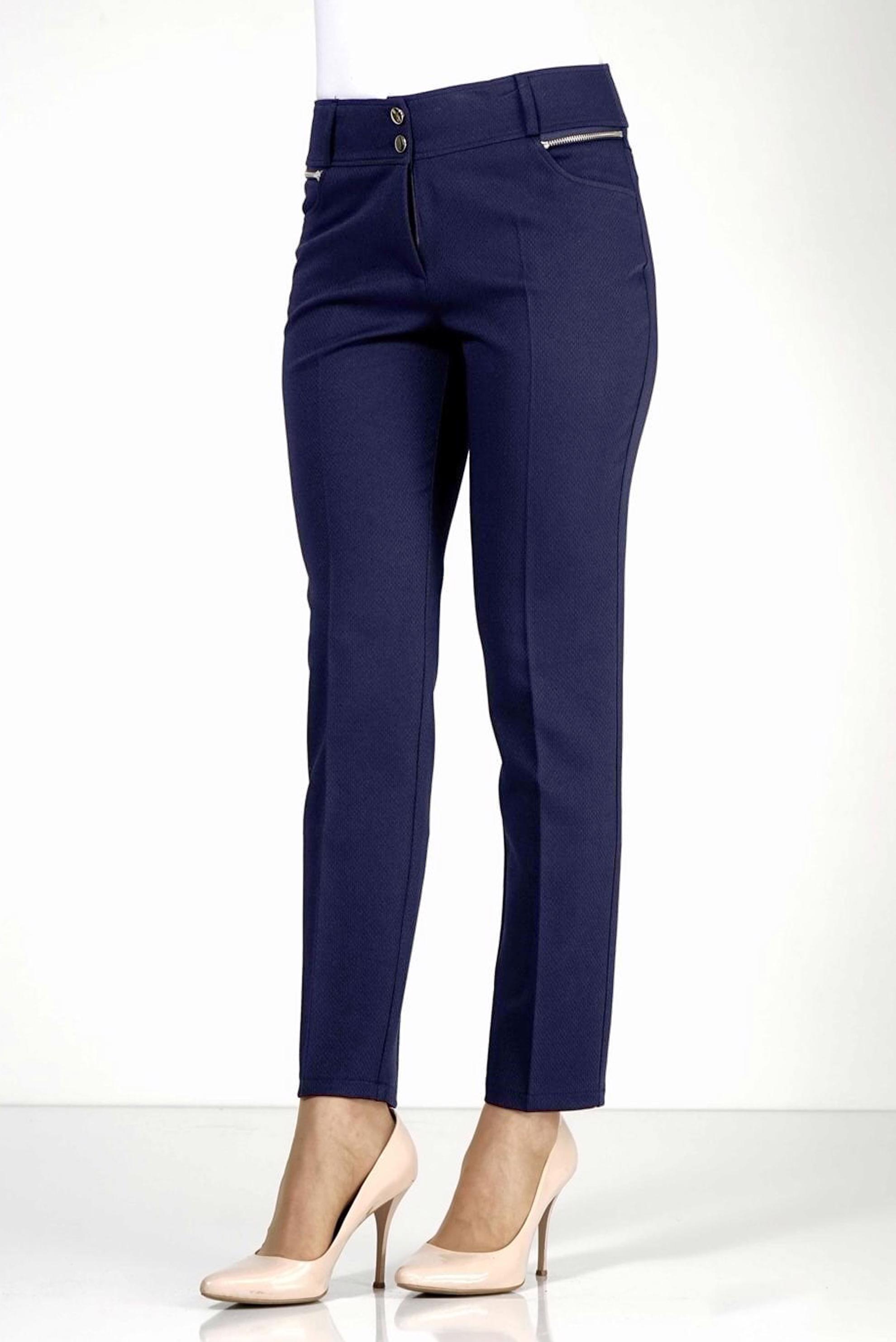 Tesettür giyim LACİVERT BORU PAÇA PANTOLON 7899 