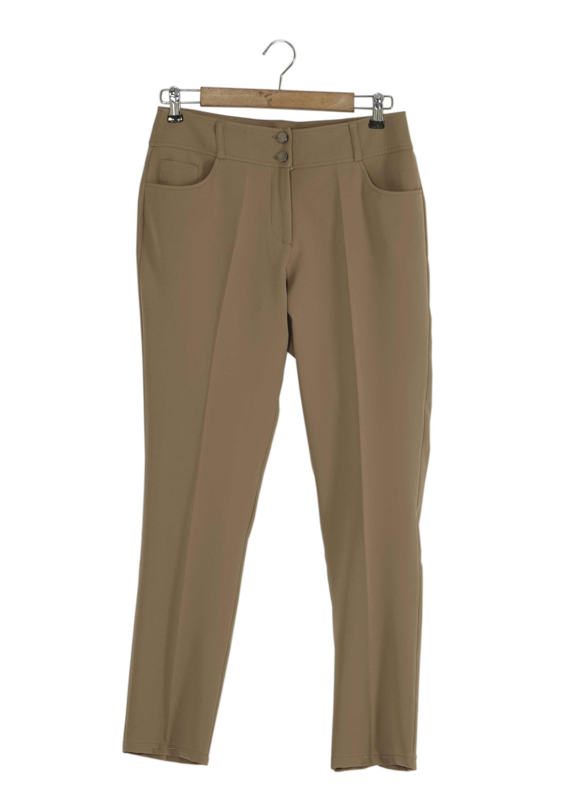 Tesettür giyim BEJ DAR PAÇA PANTOLON 7900 