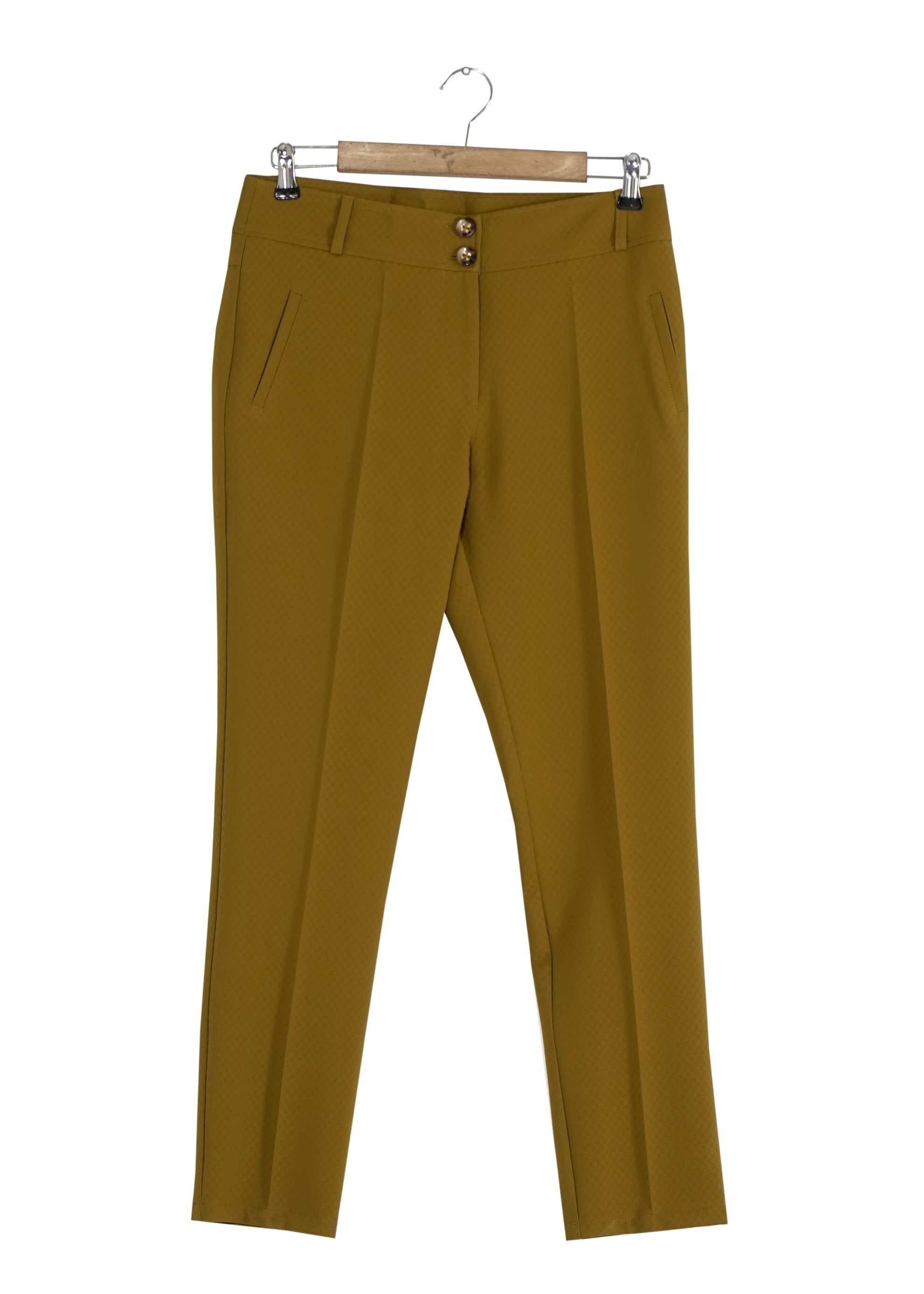 Tesettür giyim SARI KLASİK KESİM PANTOLON 7902 