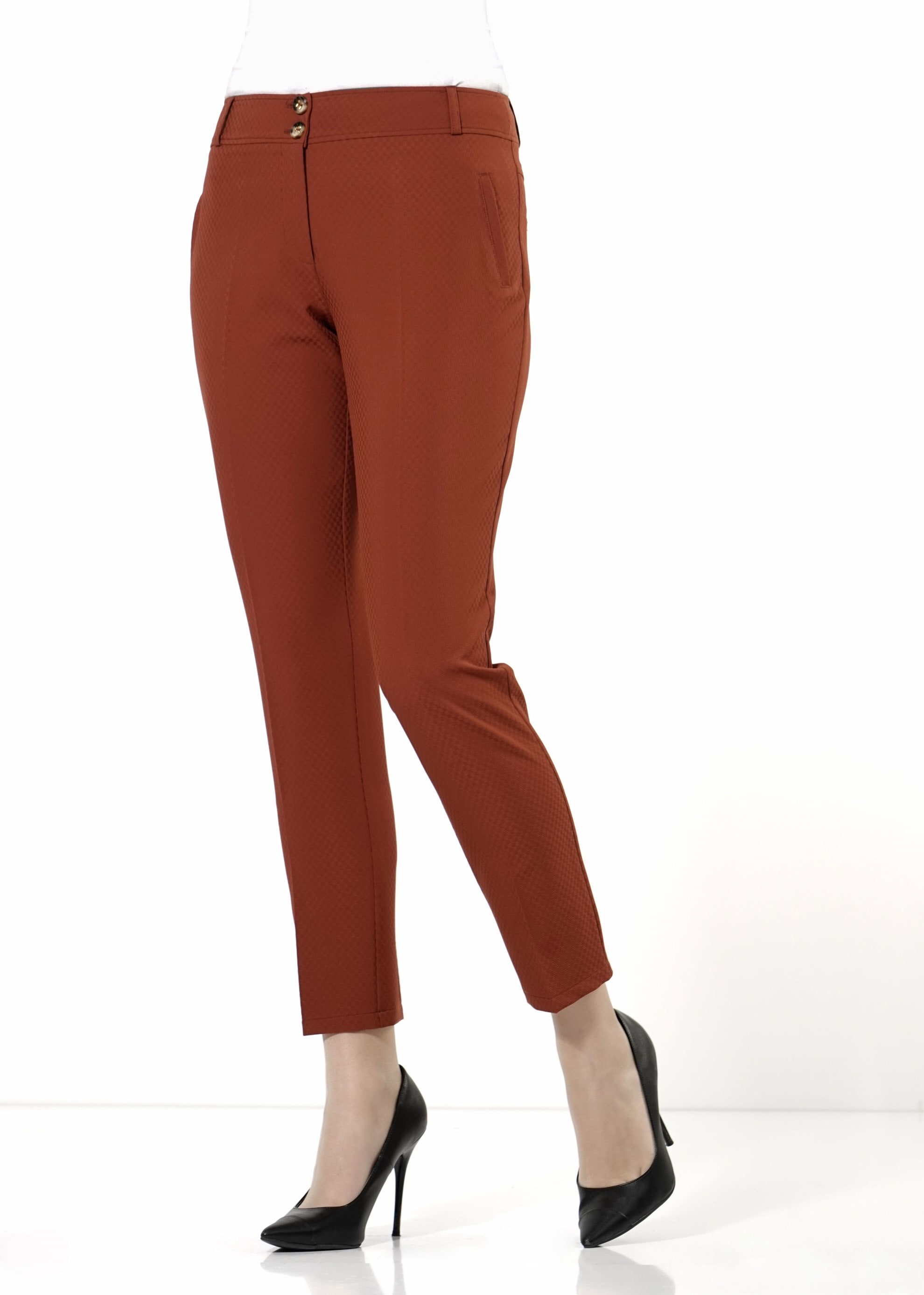 Tesettür giyim TABA KLASİK KESİM PANTOLON 7902 