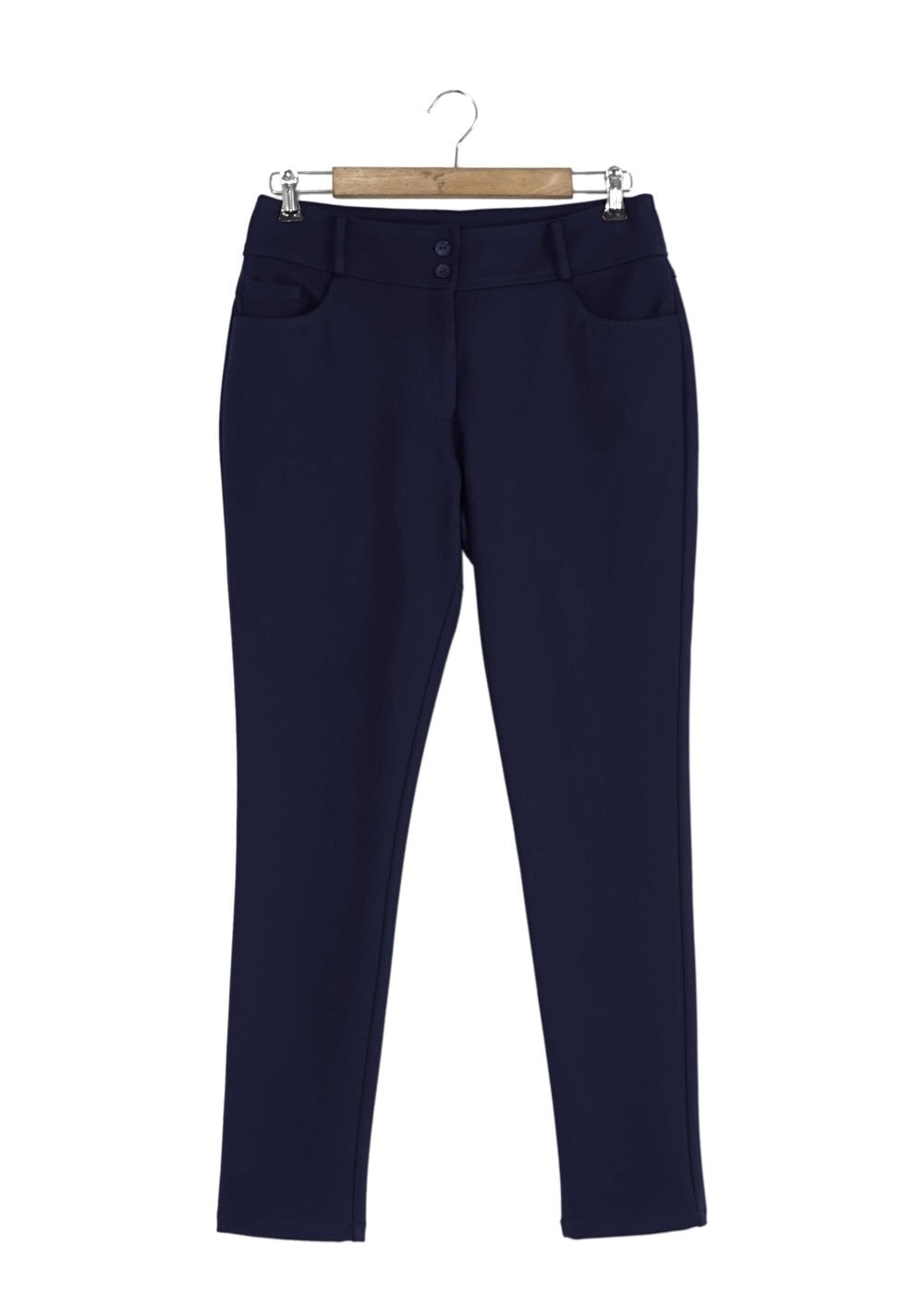 Tesettür giyim LACİVERT DAR PAÇA PANTOLON 7909 