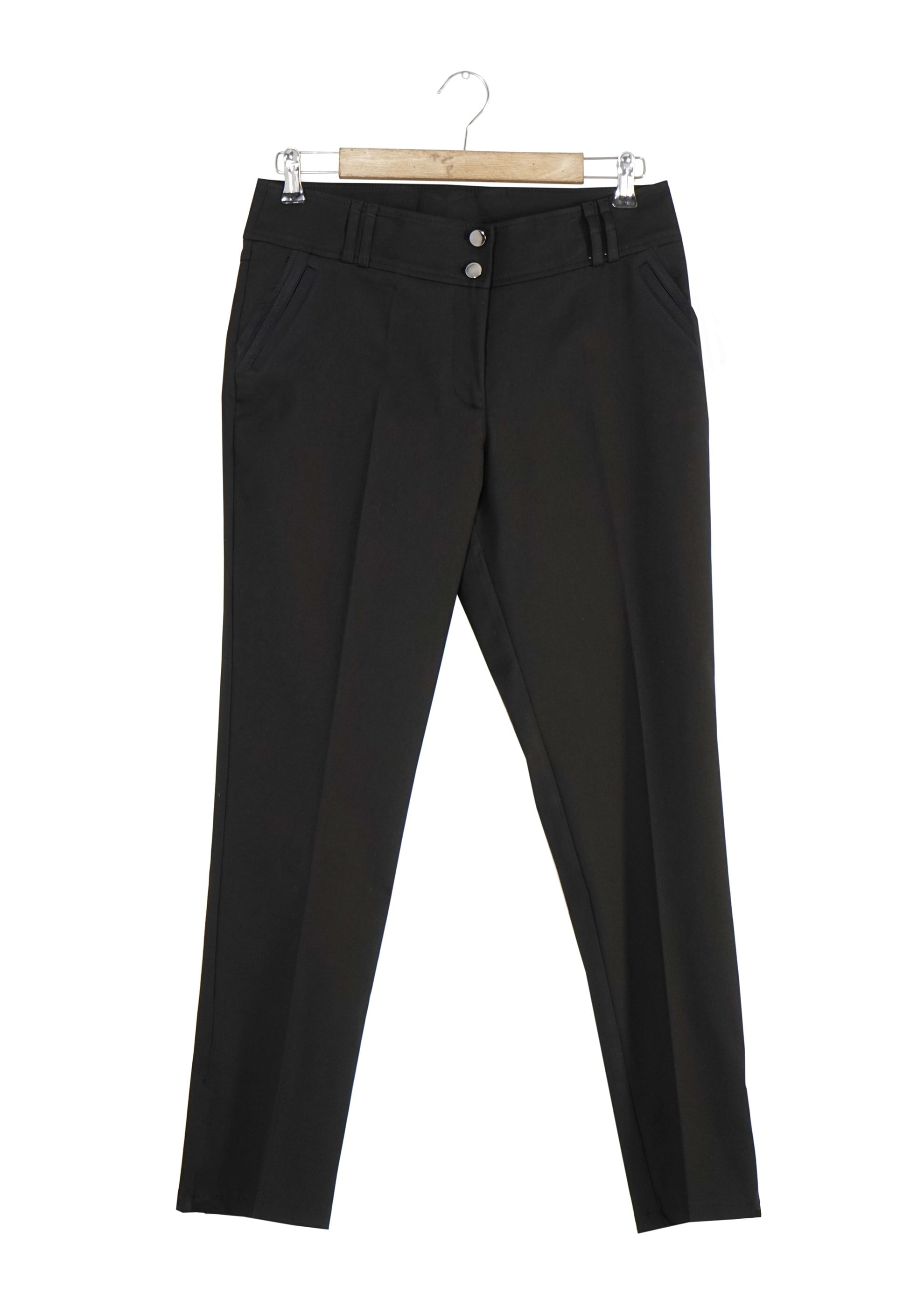 Tesettür giyim SİYAH BORU PAÇA PANTOLON 7912 