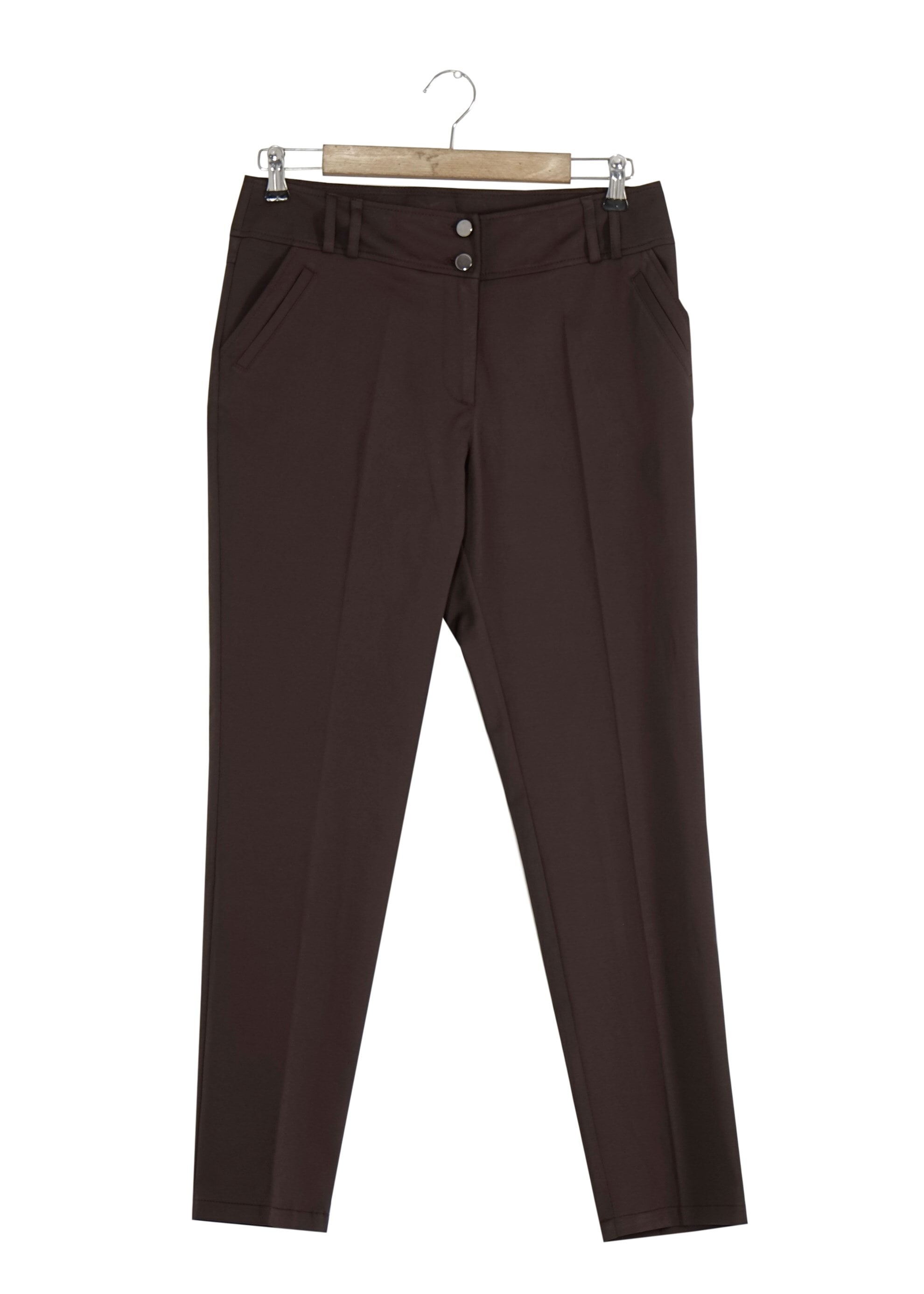 Tesettür giyim KAHVE BORU PAÇA PANTOLON 7912 