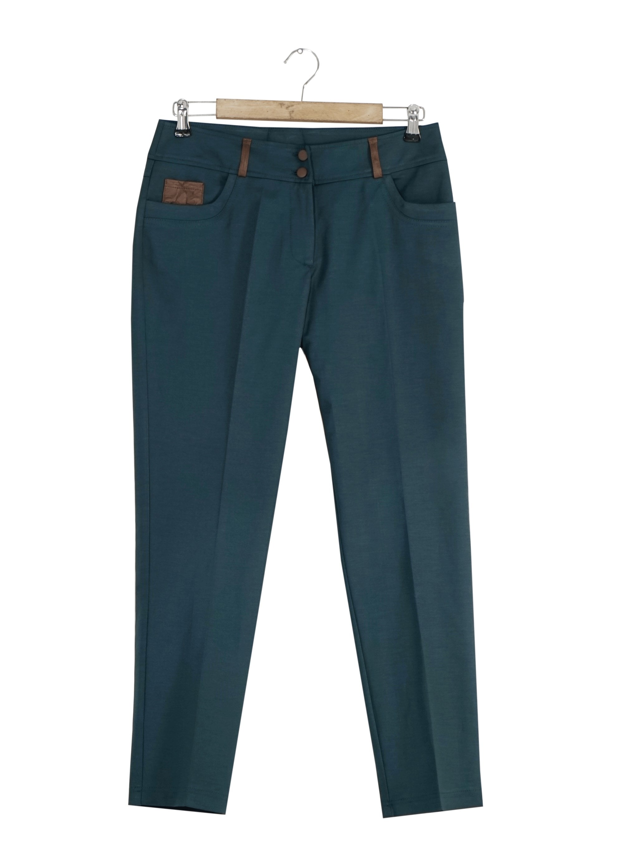 Tesettür giyim MAVİ DAR PAÇA PANTOLON 7915 