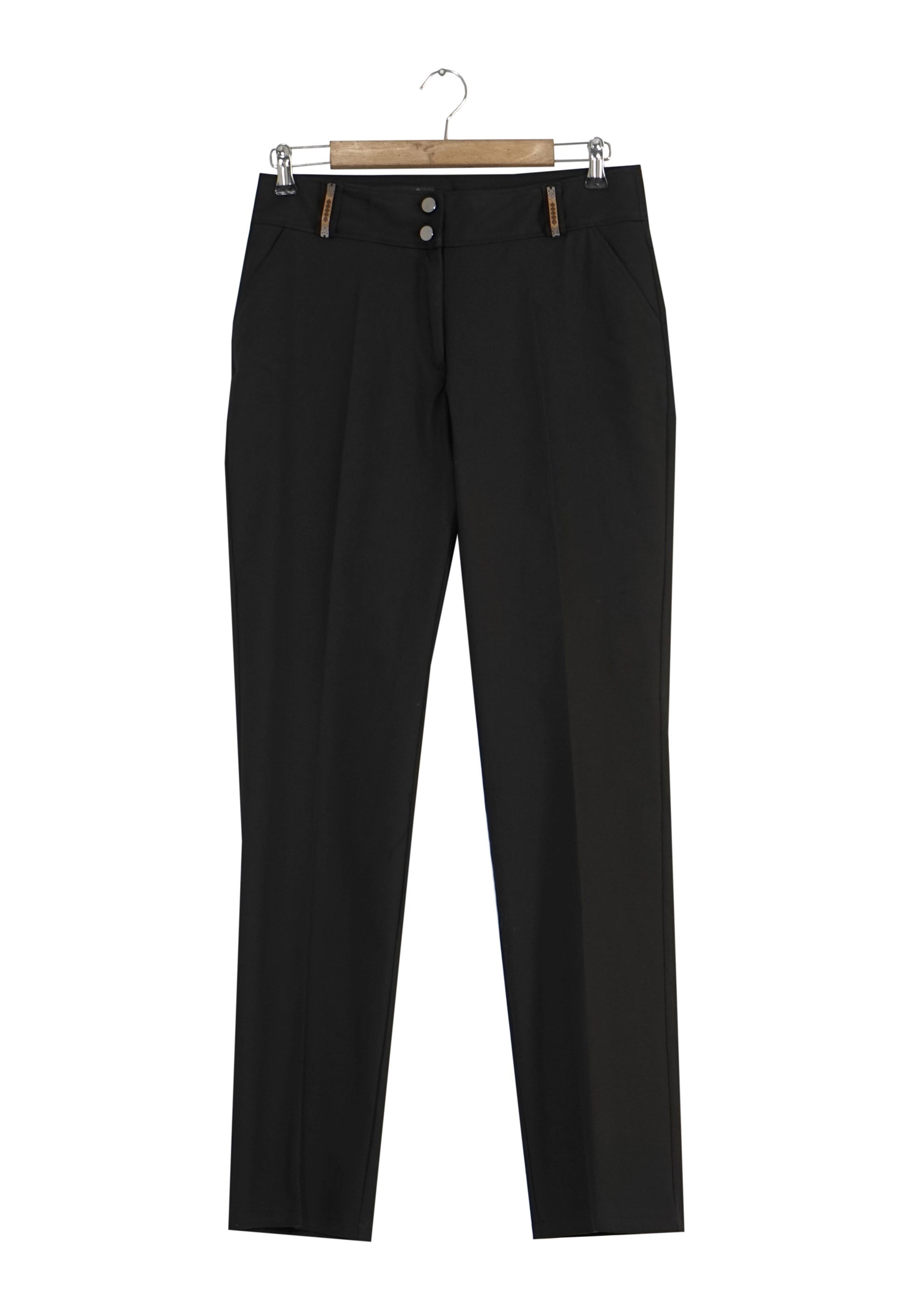 Tesettür giyim SİYAH BORU PAÇA PANTOLON 7916 