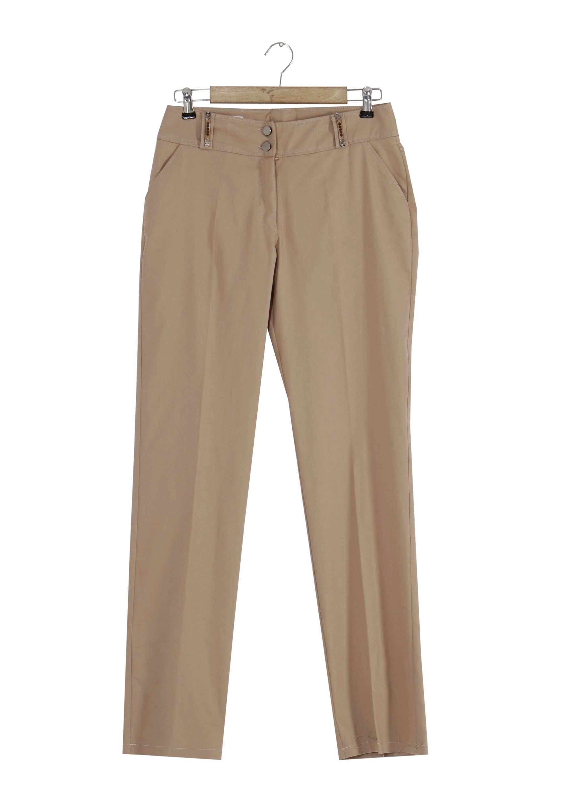 Tesettür giyim BEJ BORU PAÇA PANTOLON 7916 