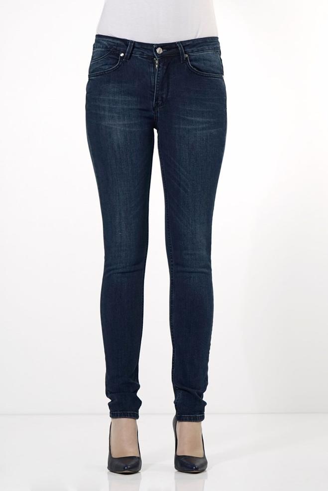 Hijab clothing NAVY BLUE SKINNY JEANS 7920  - ALVİNA