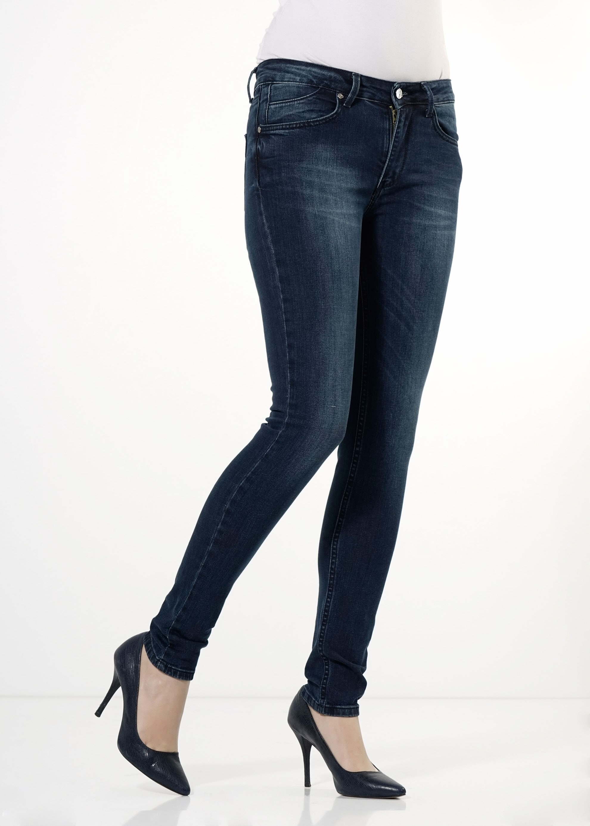 Hijab clothing NAVY BLUE SKINNY JEANS 7920 