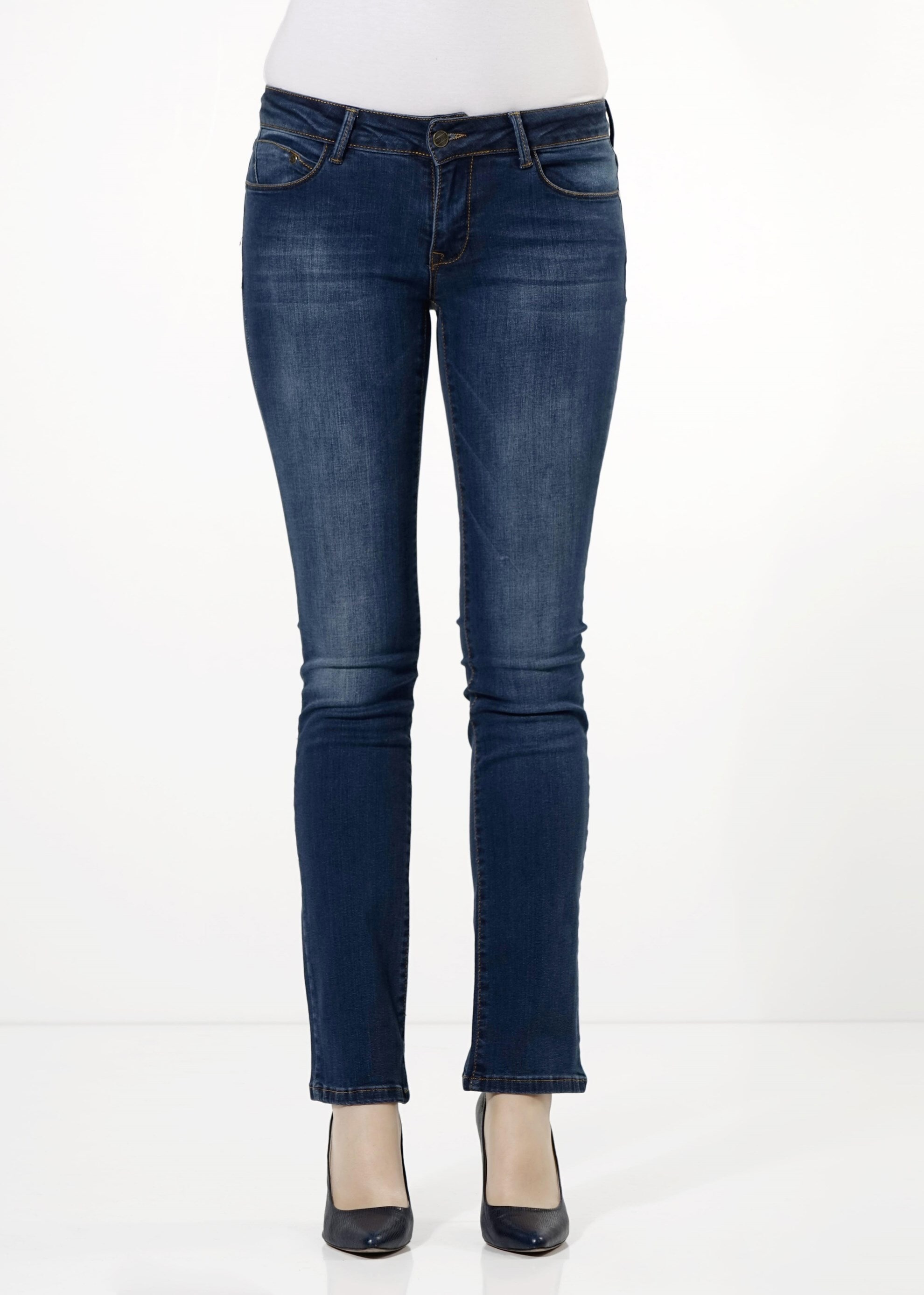 Hijab clothing NAVY BLUE DENIM PANTS 7924 