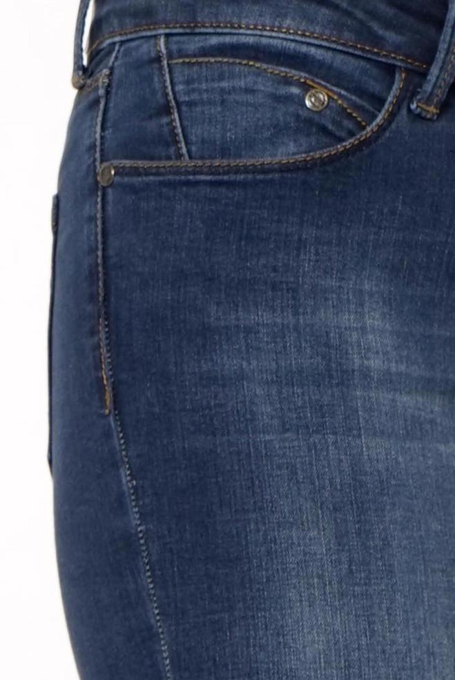 Vêtements hijab BLEU MARINE PANTALON EN JEAN 7924  - ALVİNA