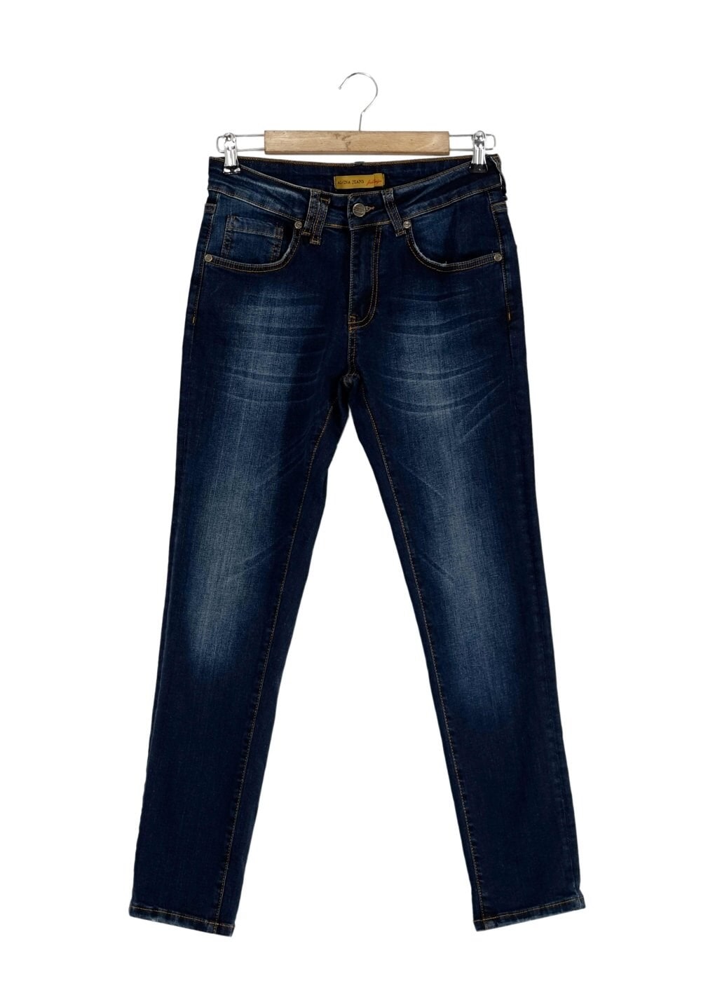 Hijab clothing NAVY BLUE DENIM PANTS 7929