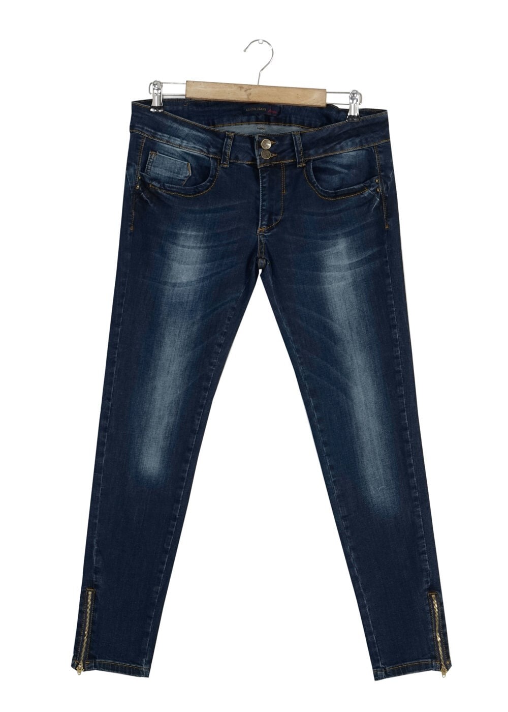 Hijab clothing NAVY BLUE DENIM PANTS 7932 