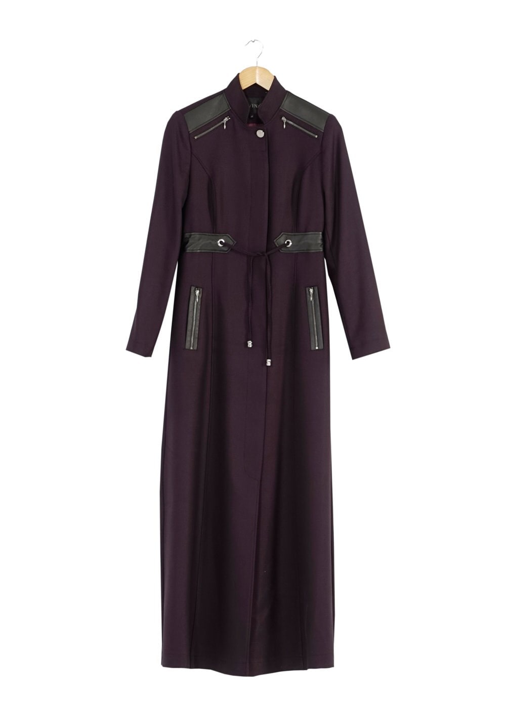 Tesettür giyim MÜRDÜM BELDEN BAĞLAMALI PARDESÜ 1692 