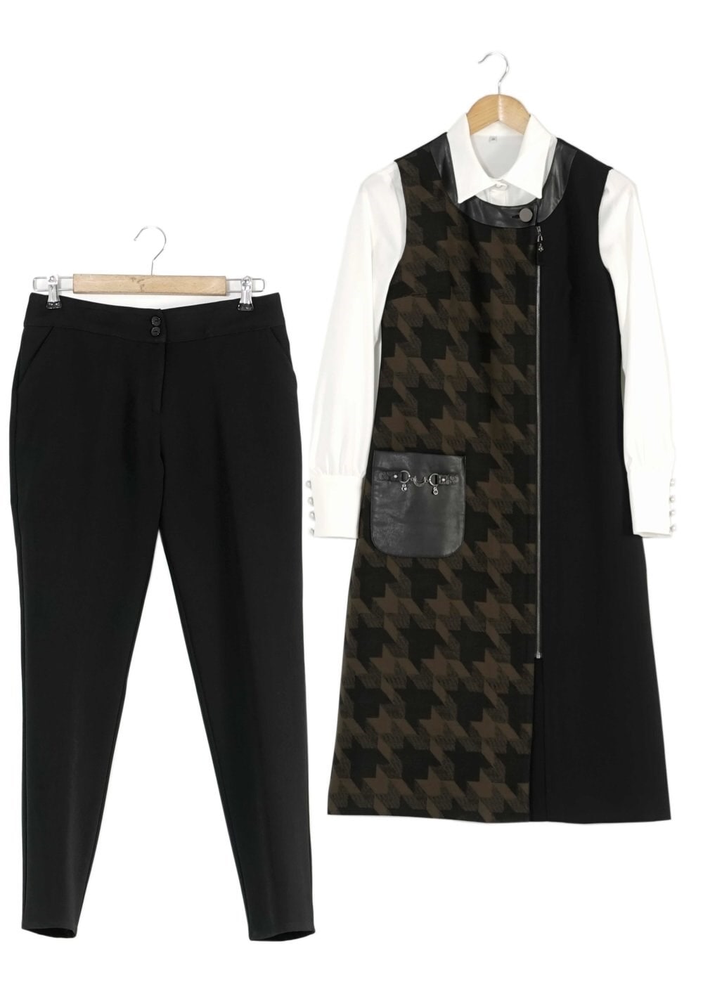 Tesettür giyim HAKİ 3173P TAKIM