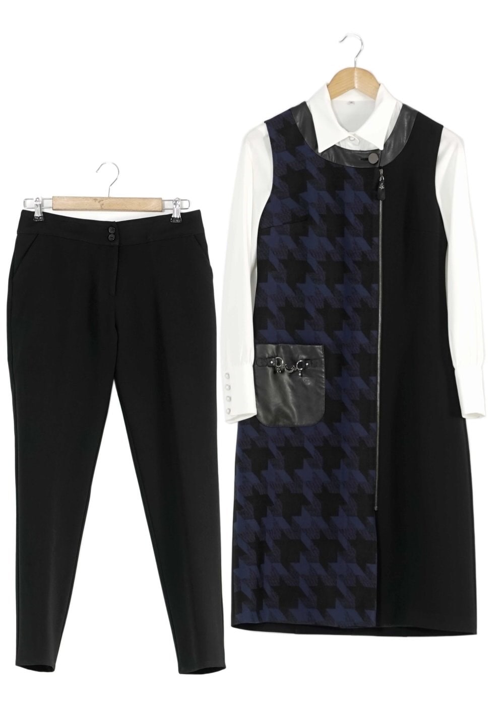 Tesettür giyim LACİVERT 3173P TAKIM