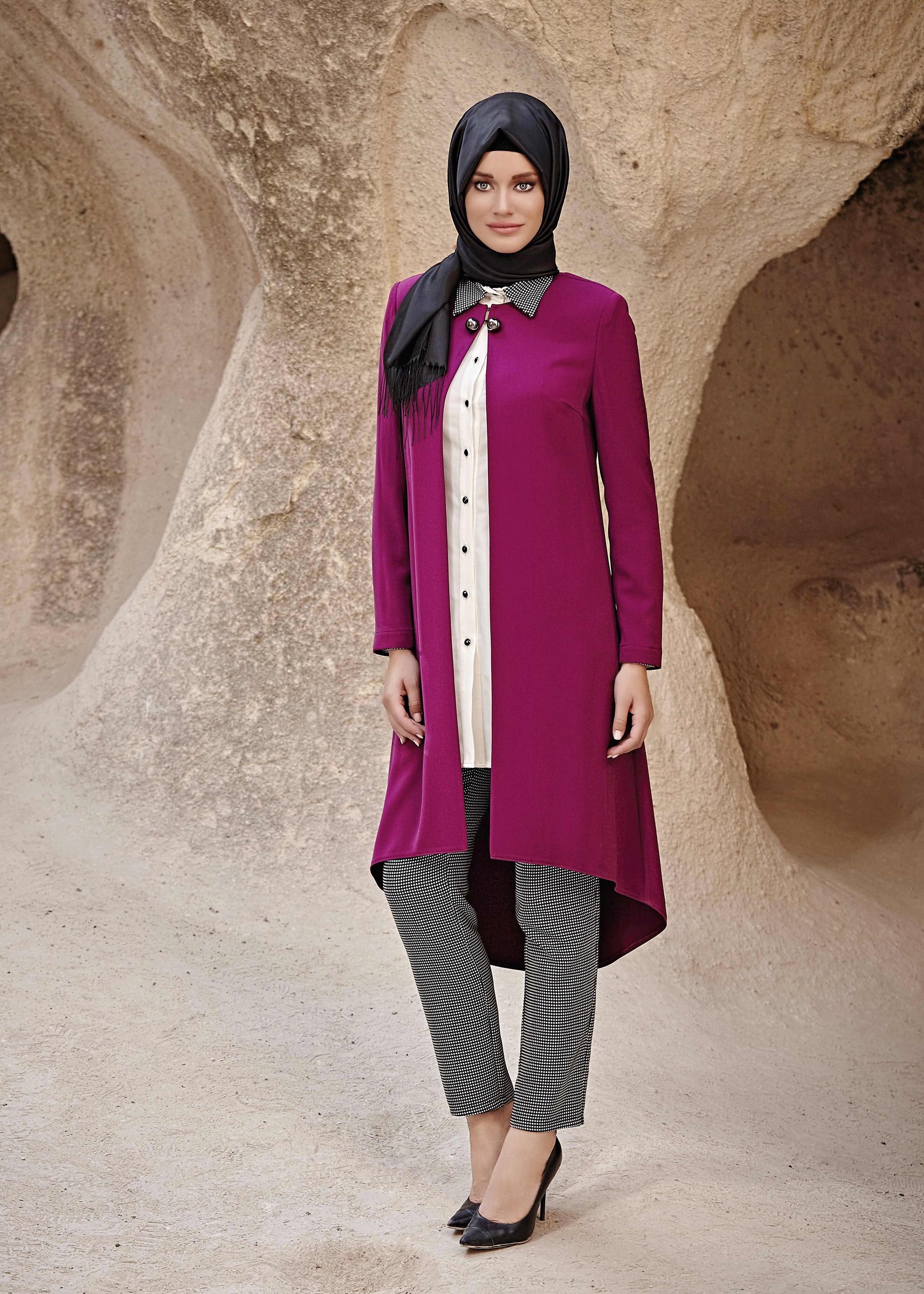Tesettür giyim MOR 3175P TAKIM