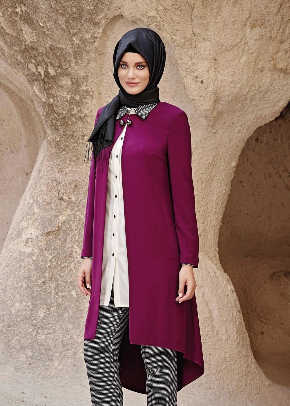 Tesettür giyim MOR 3175P TAKIM