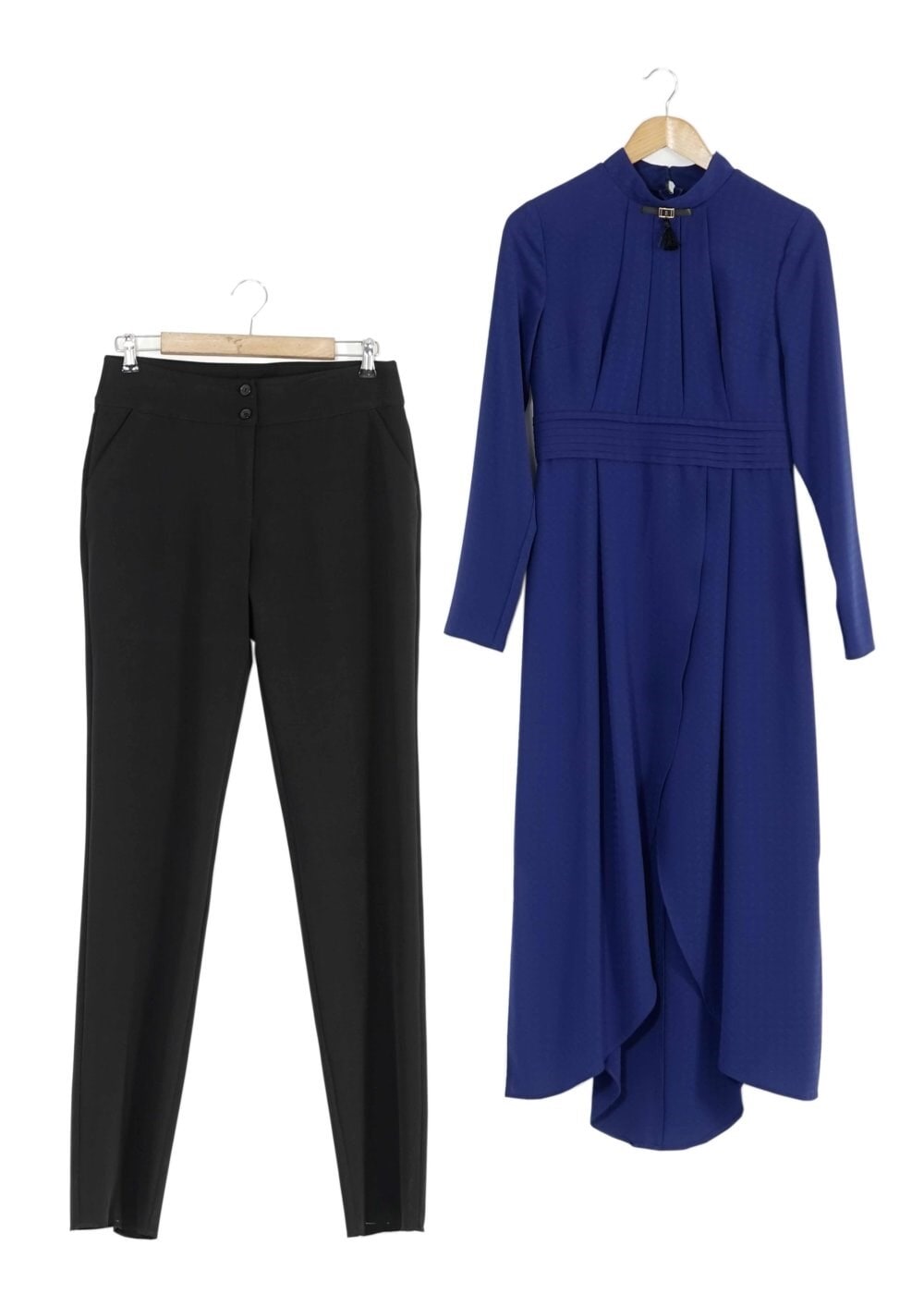 Tesettür giyim LACİVERT 3176P TAKIM