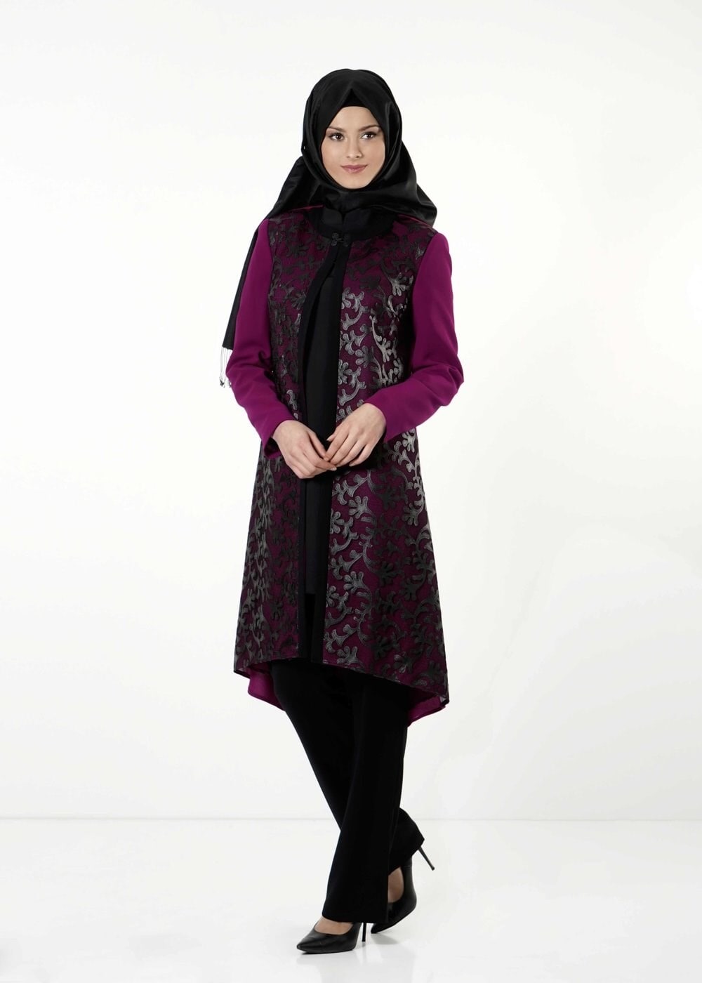 Tesettür giyim MOR 3193P TAKIM