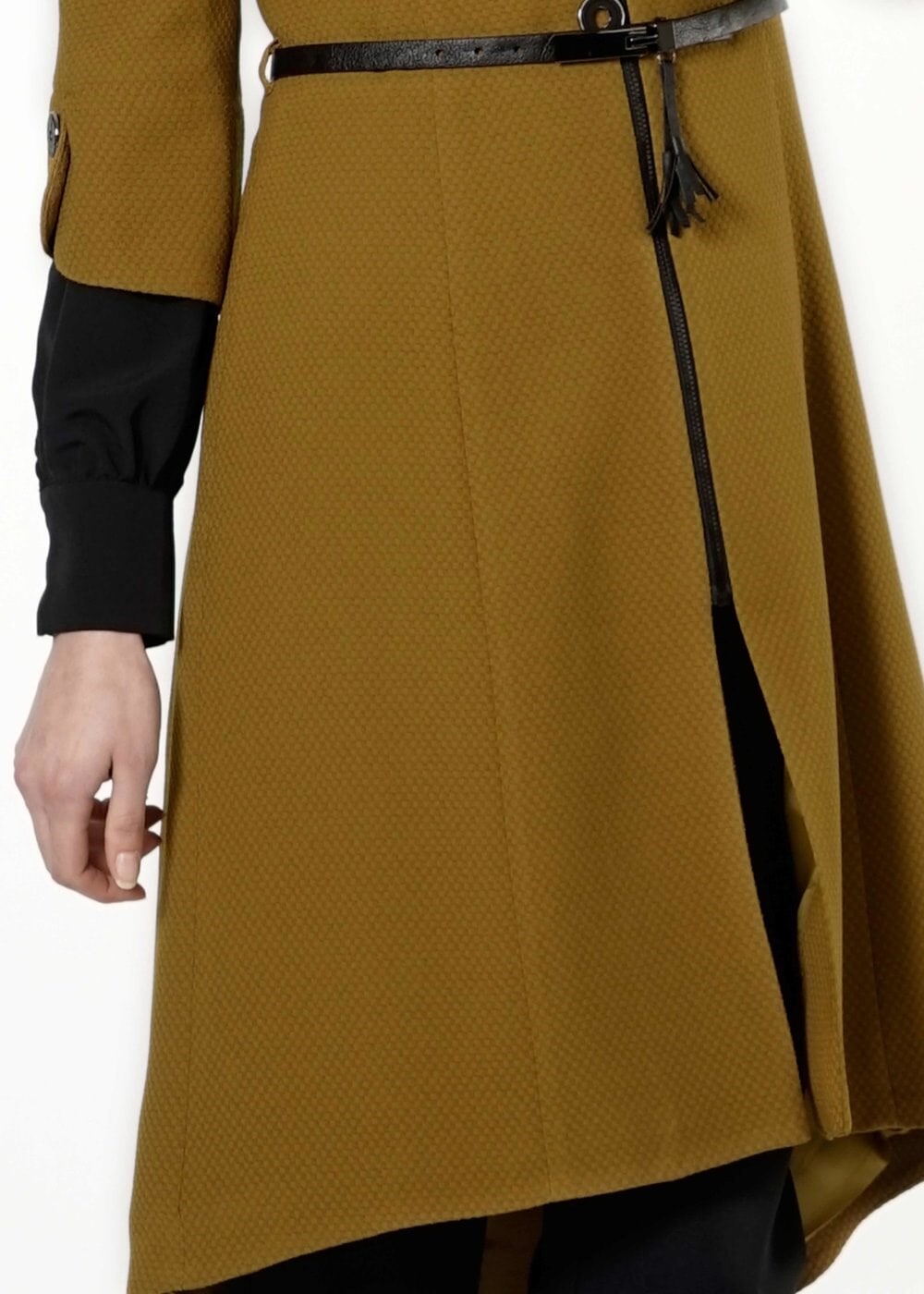 Tesettür giyim SARI 3198P TAKIM