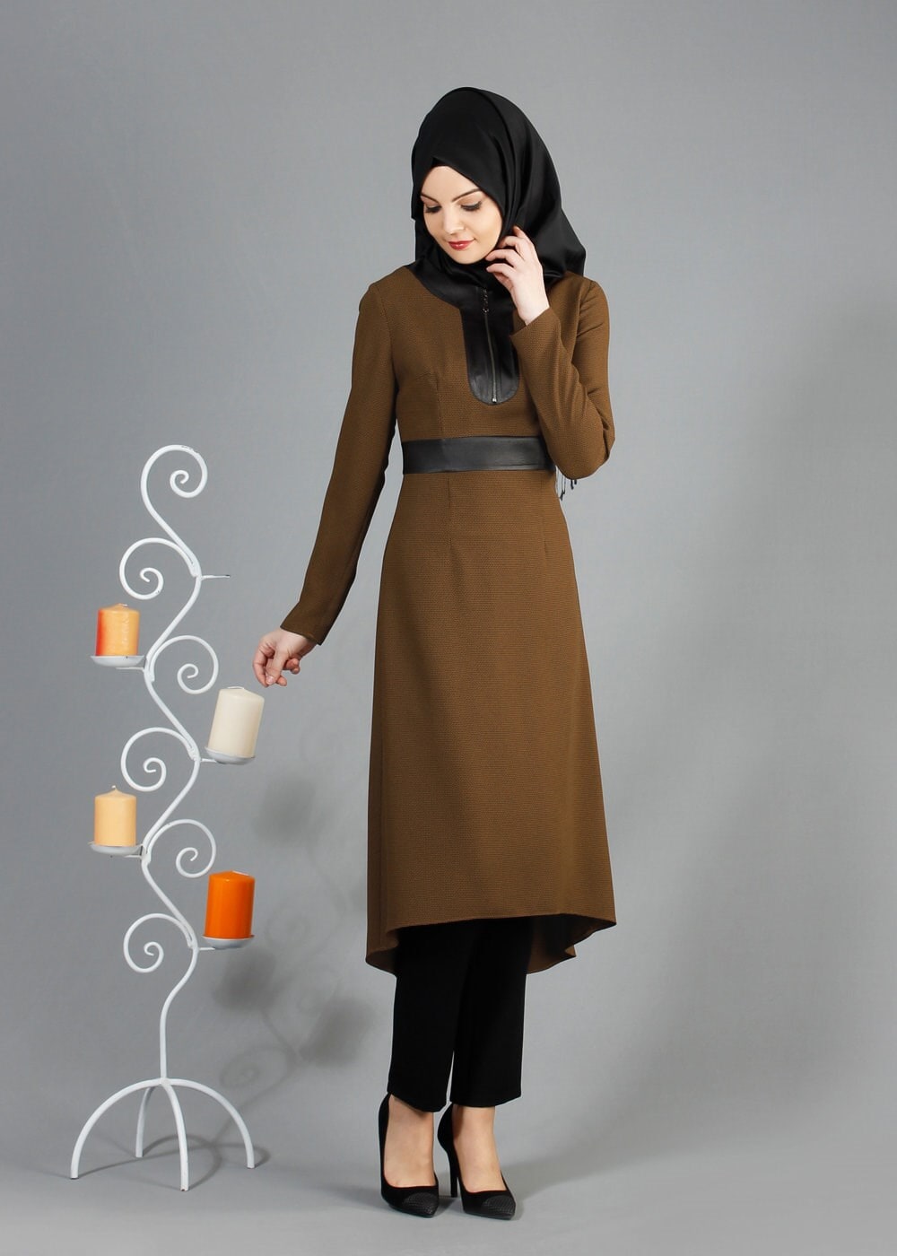 Tesettür giyim TABA 3200P TAKIM