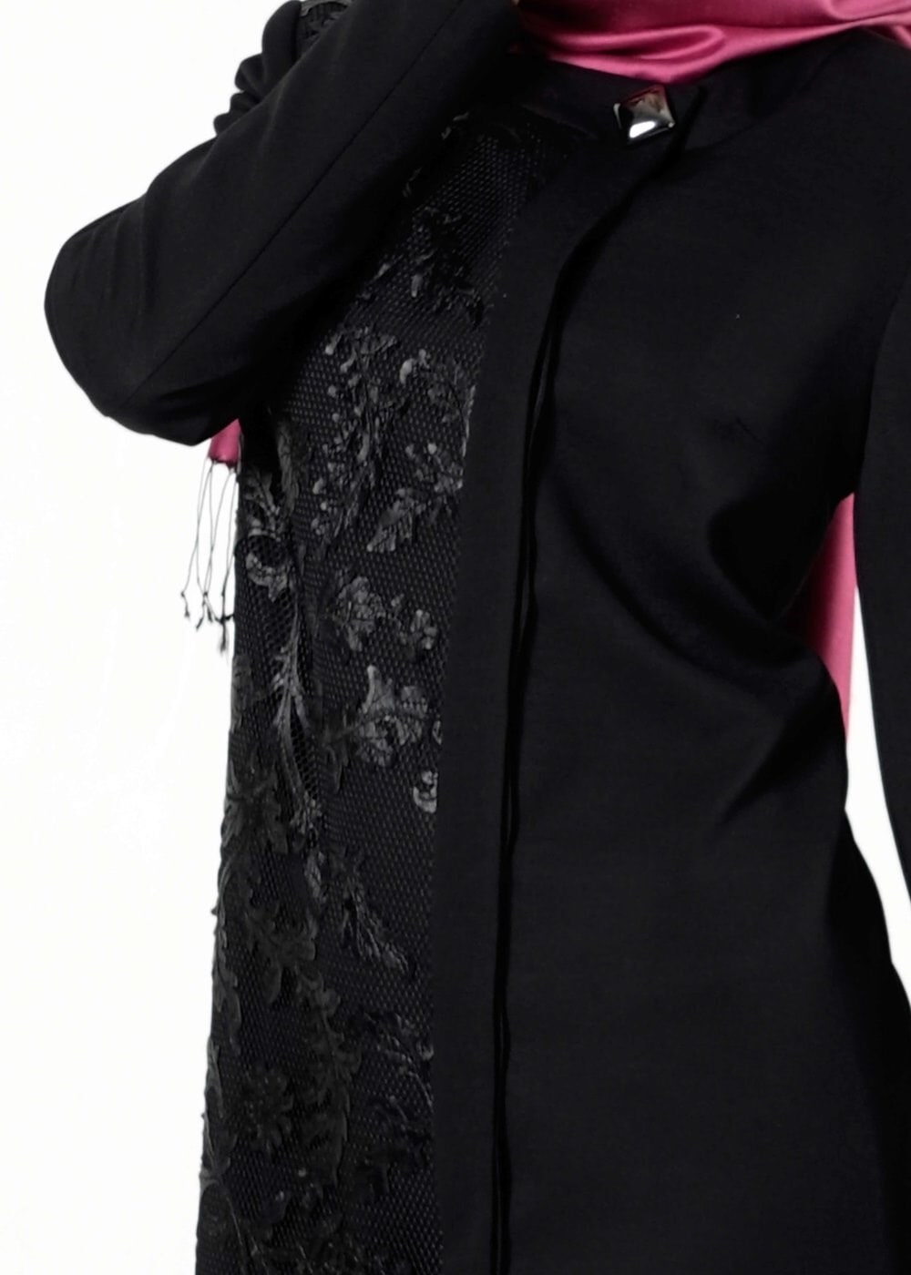 Tesettür giyim SİYAH 3206P TAKIM