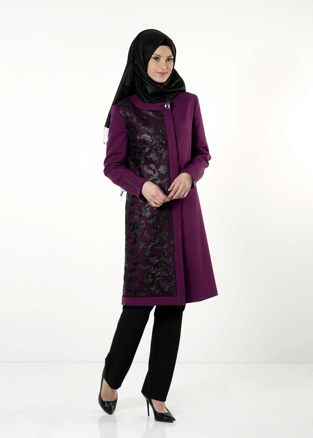 Tesettür giyim MÜRDÜM 3206P TAKIM