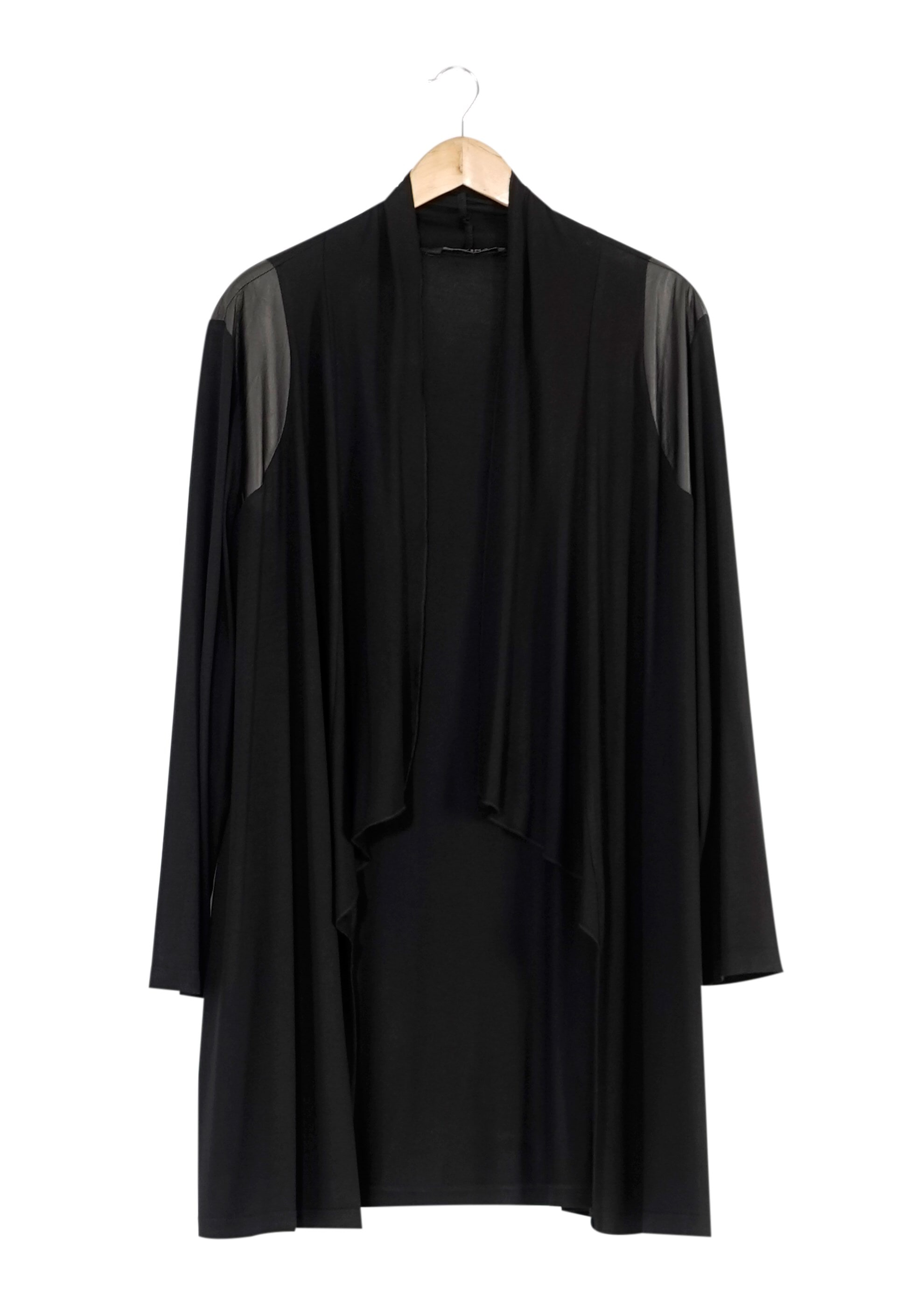 Tesettür giyim SİYAH ŞAL YAKA TUNİK 2552 