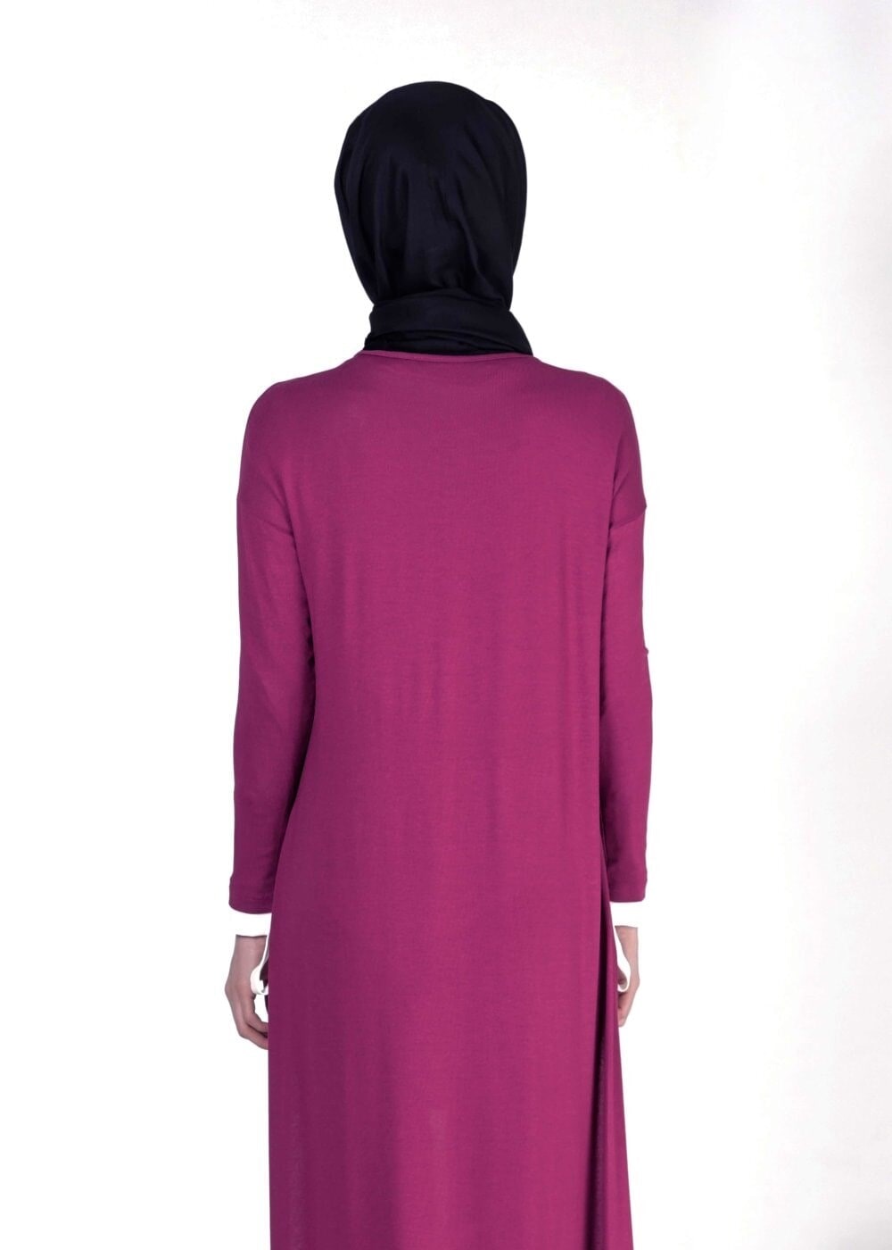 Tesettür giyim FUŞYA 4042 TUNİK