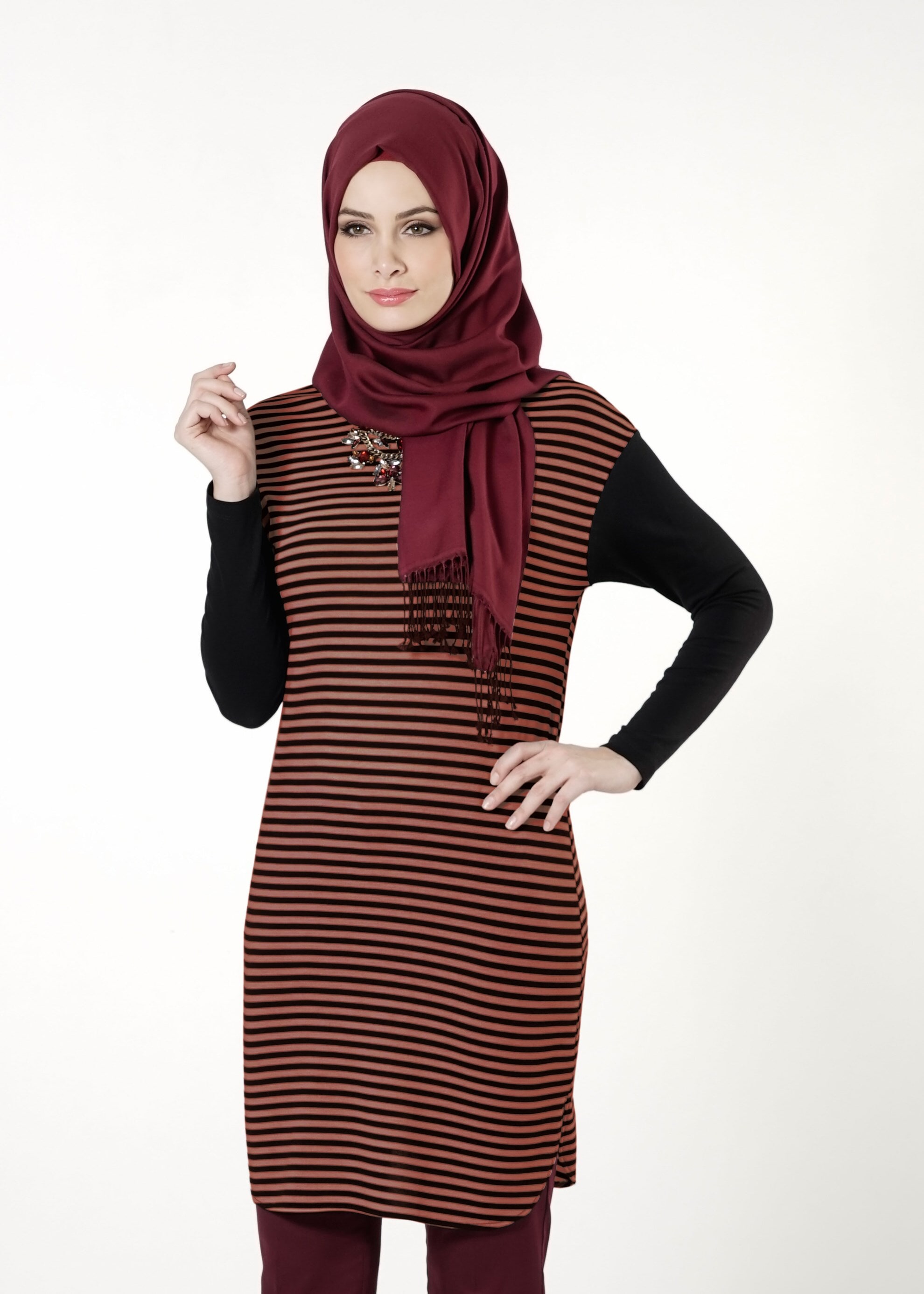 Tesettür giyim TABA 4089 TUNİK