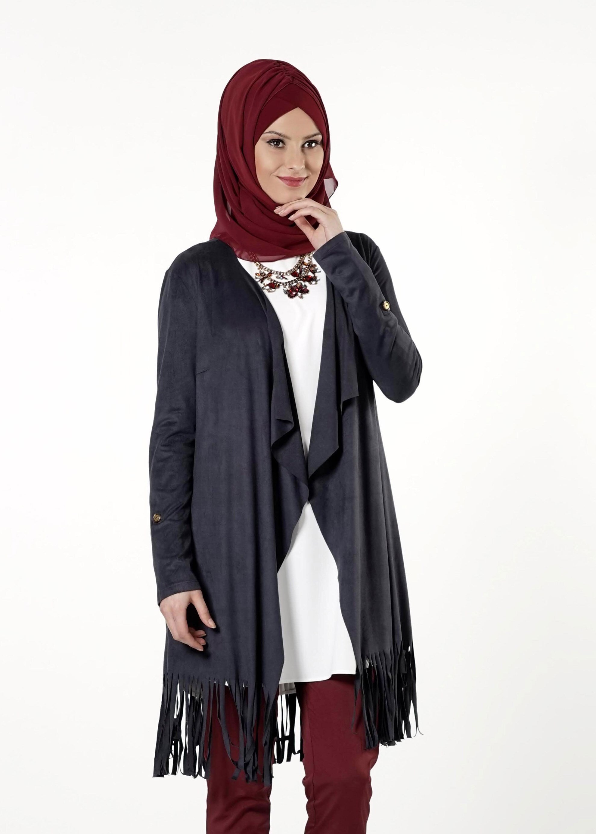 Tesettür giyim LACİVERT 4092 TUNİK