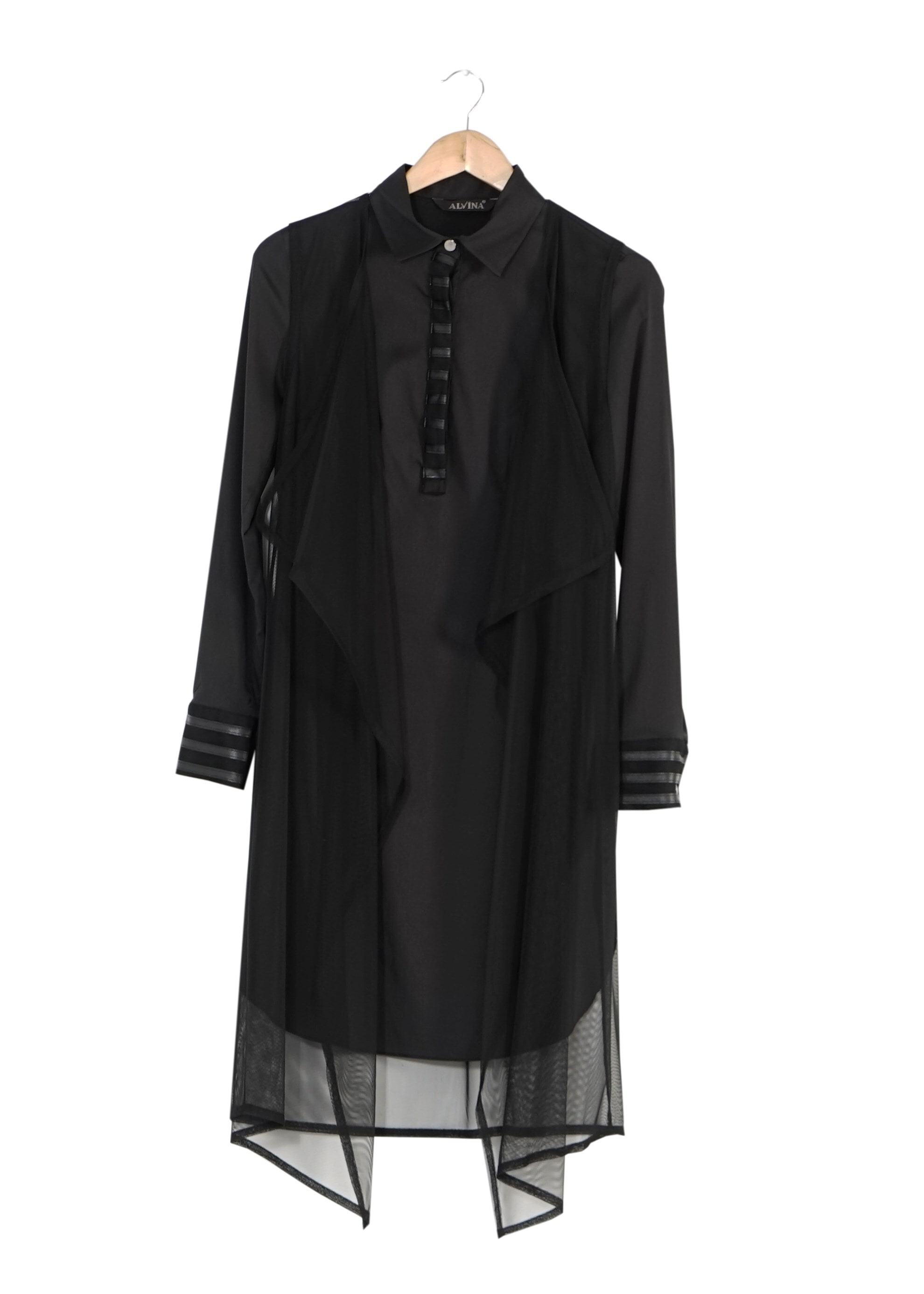 Tesettür giyim SİYAH 4129 TUNİK 