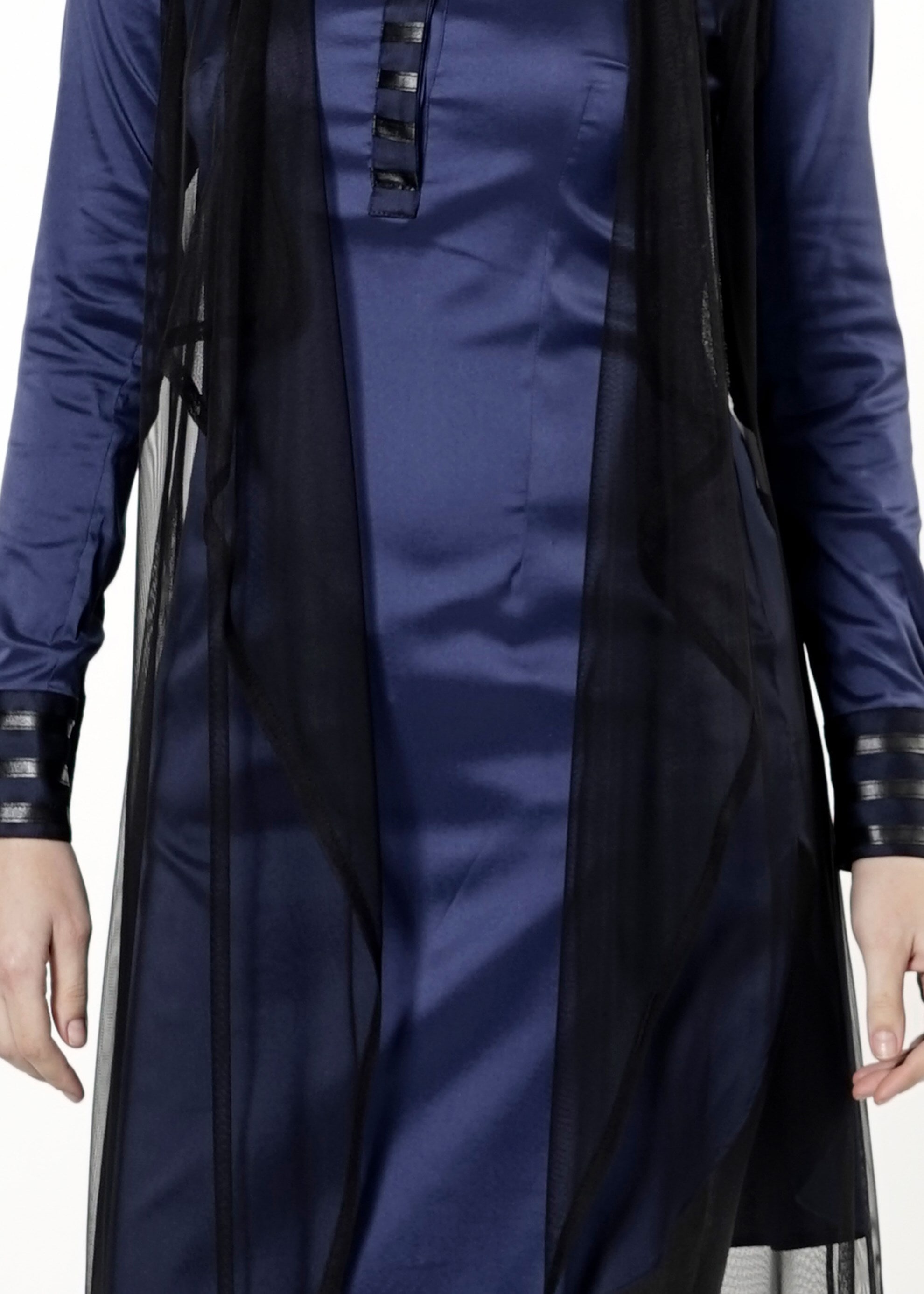 Tesettür giyim LACİVERT 4129 TUNİK 