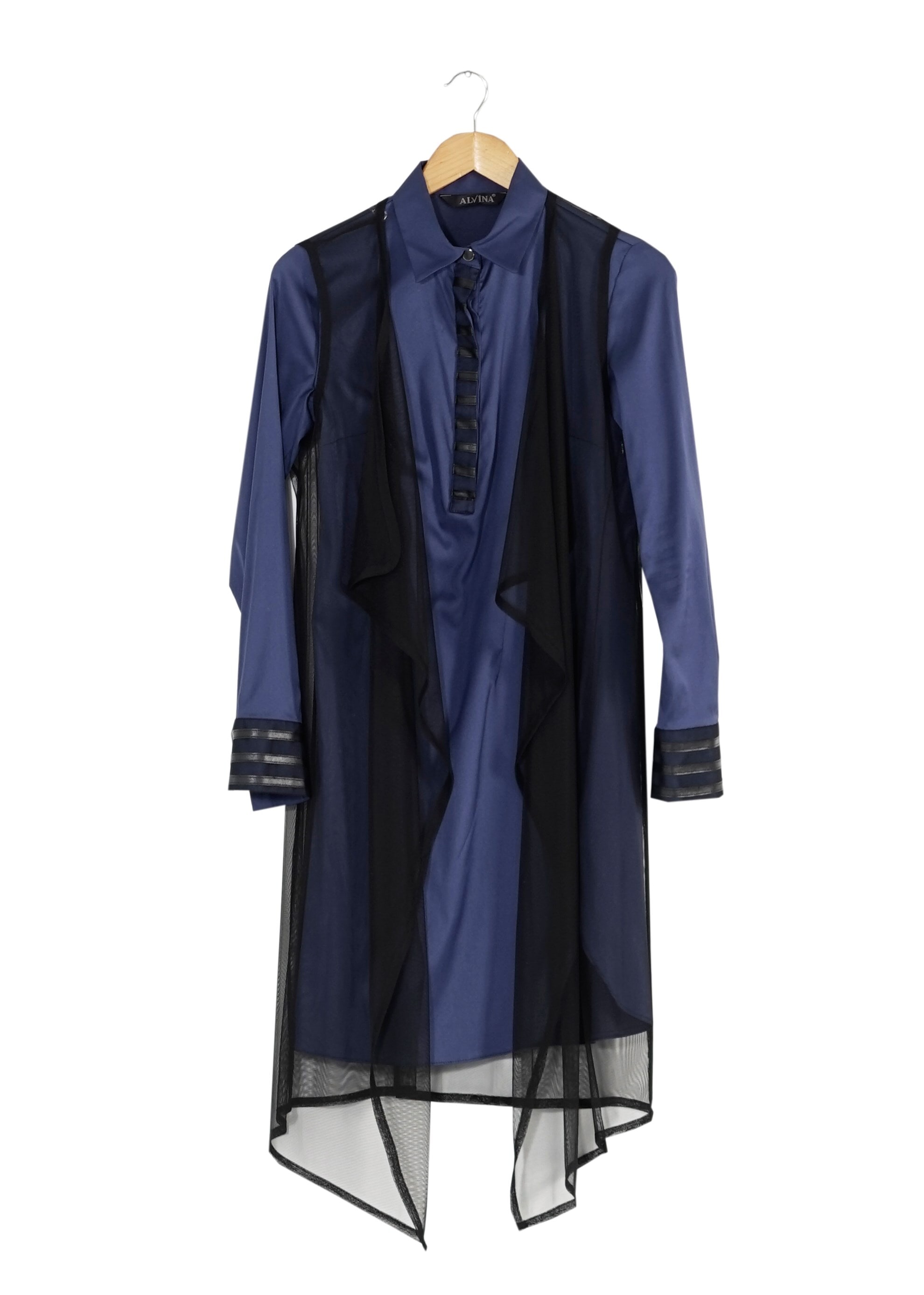 Tesettür giyim LACİVERT 4129 TUNİK 