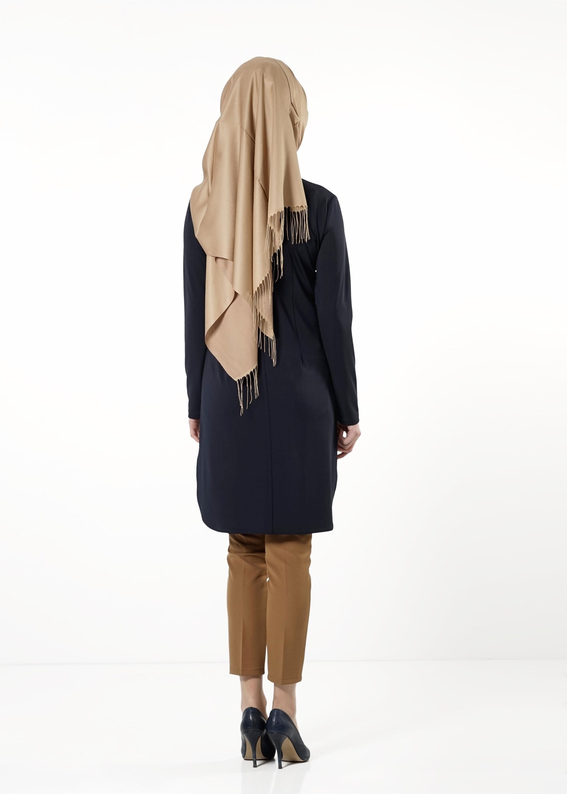 Tesettür giyim LACİVERT 4131 TUNİK