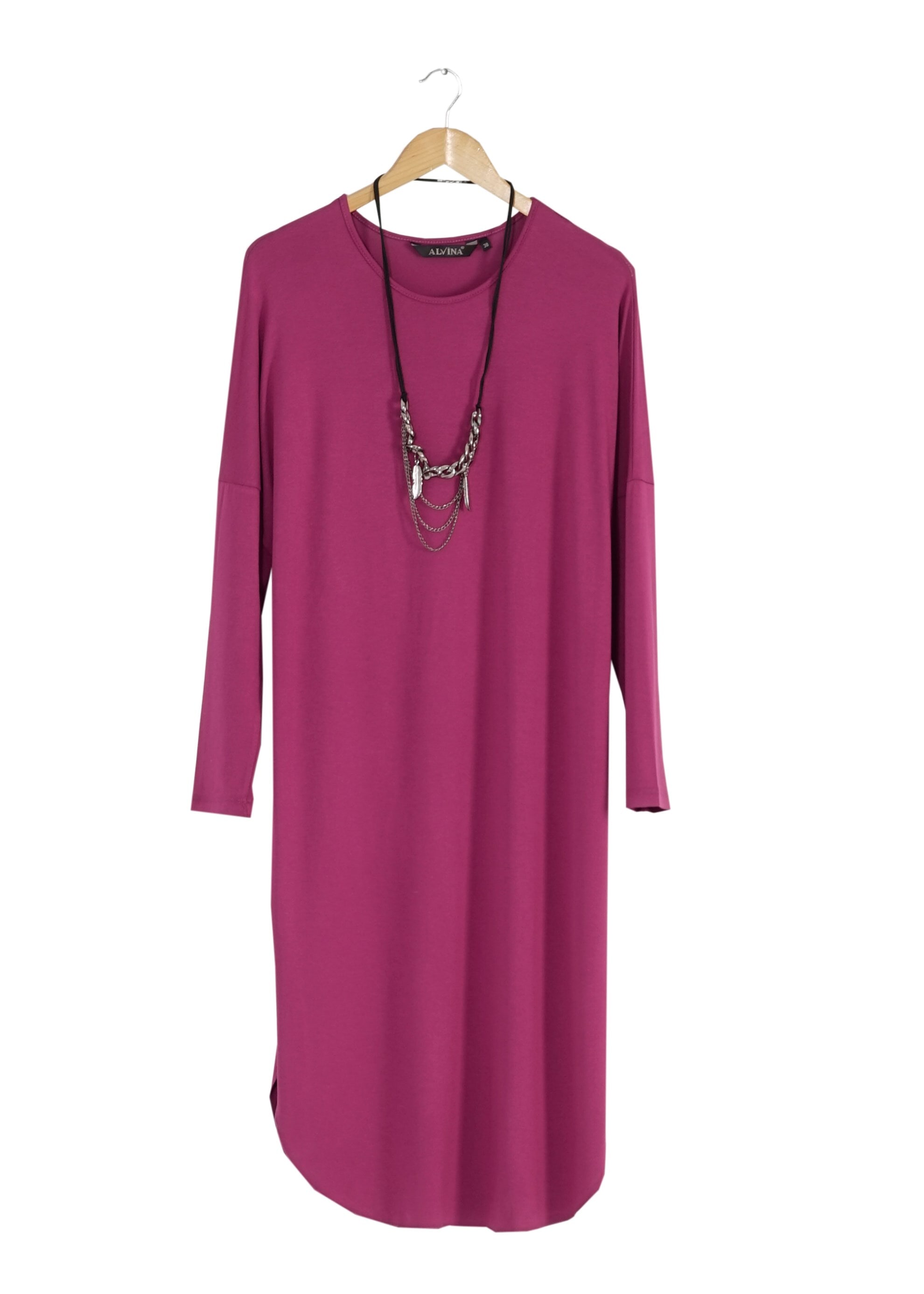 Tesettür giyim FUŞYA 4138 TUNİK