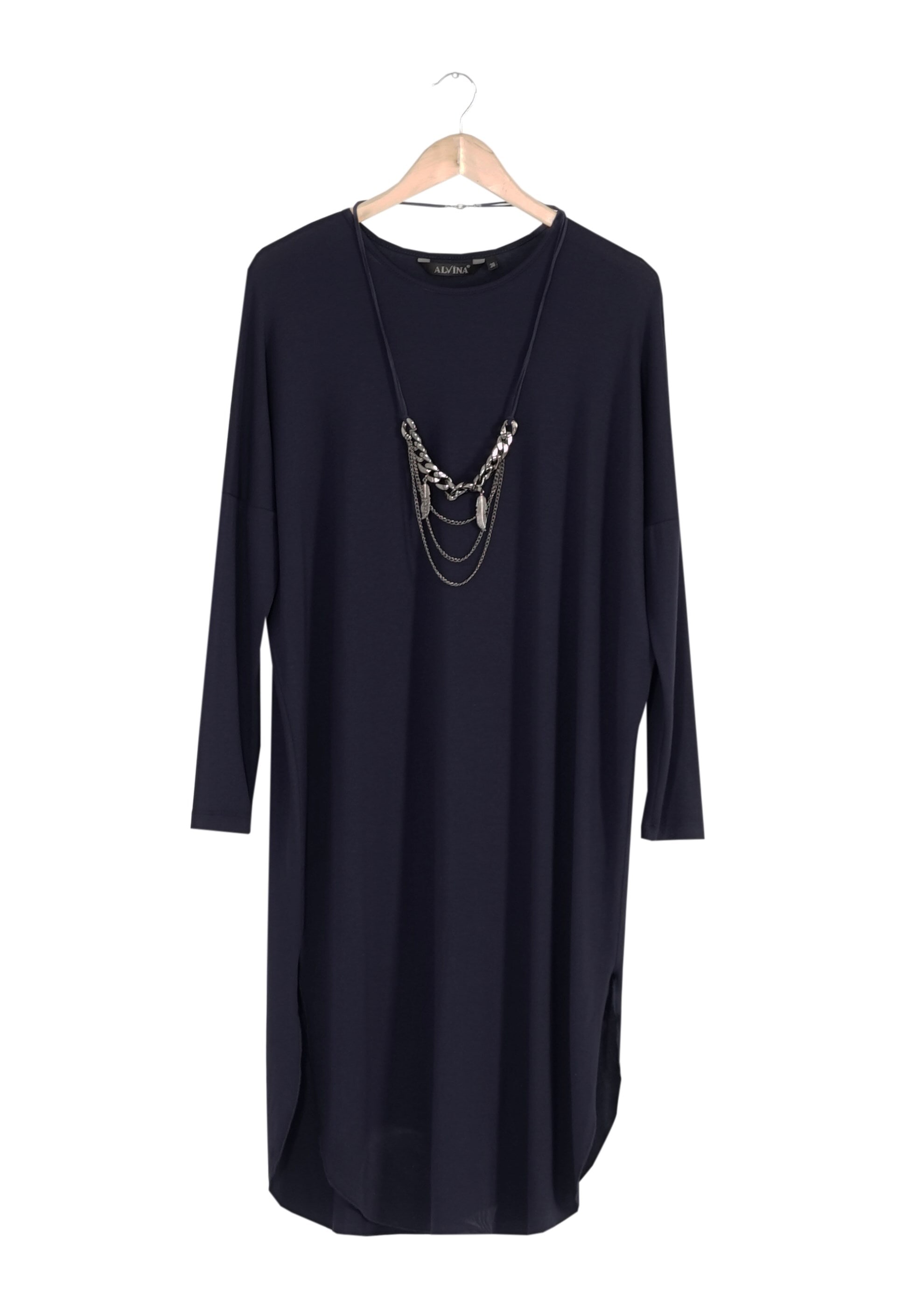 Tesettür giyim LACİVERT 4138 TUNİK