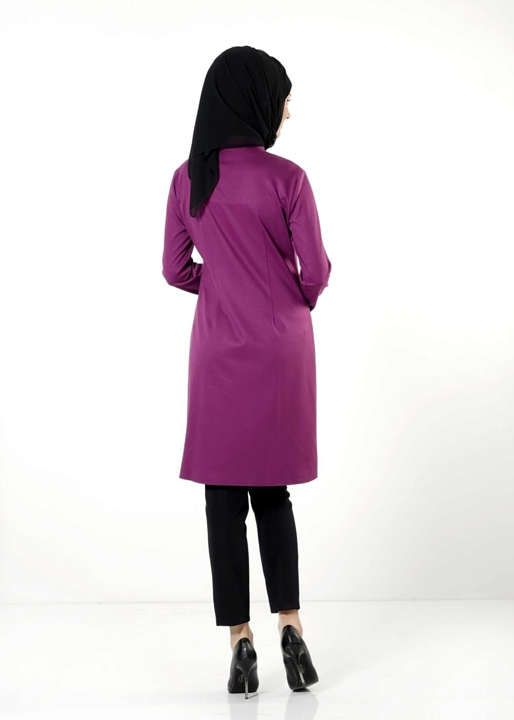 Tesettür giyim MOR 4176 TUNİK 