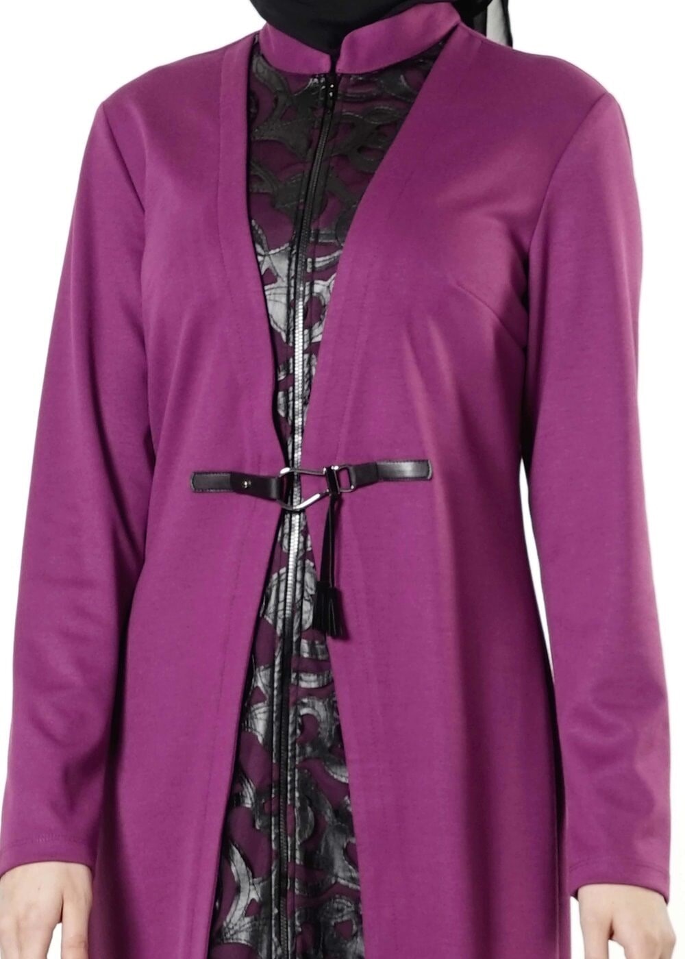 Tesettür giyim MOR 4176 TUNİK 